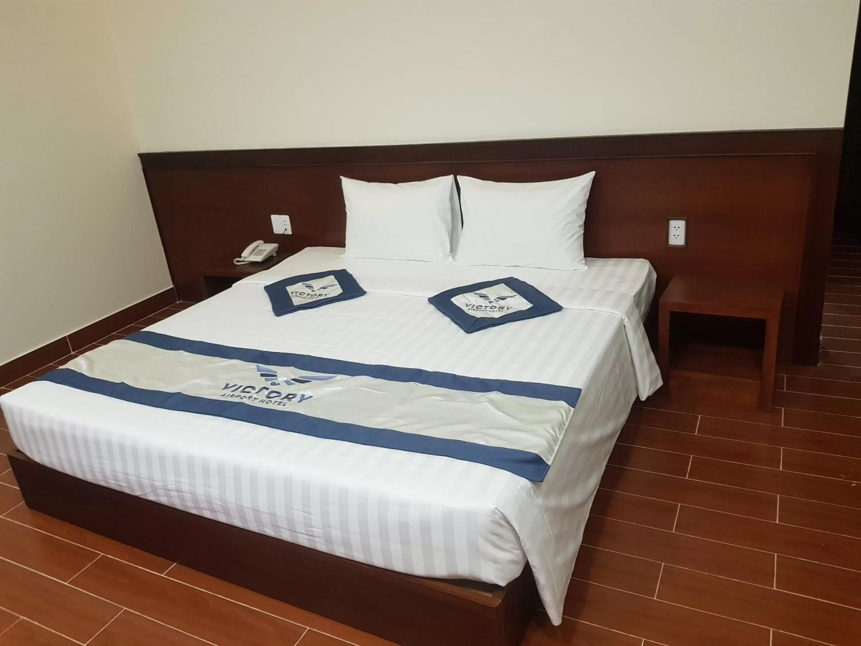 Bed in Victory Airport Hotel
