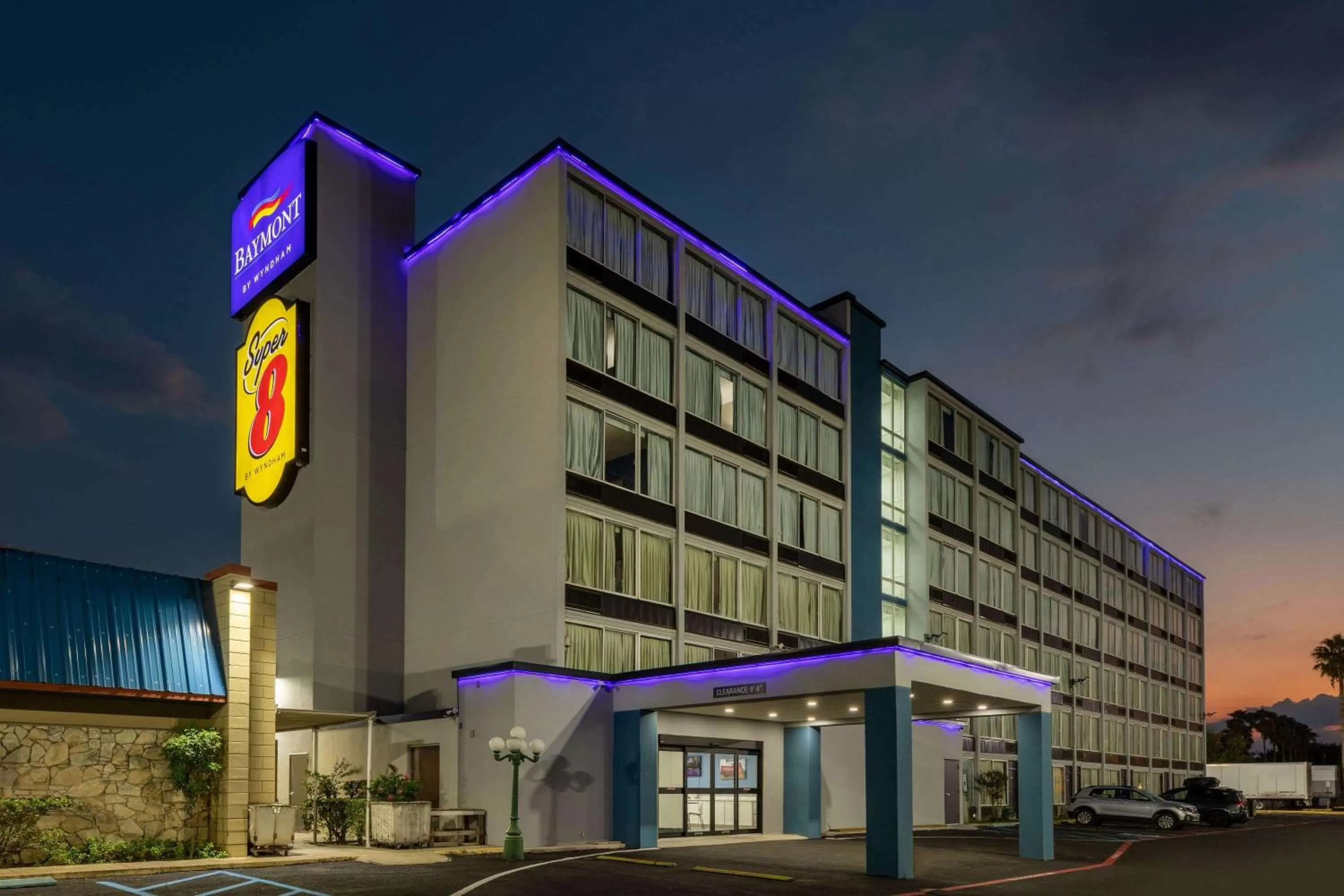 Property building in Super 8 by Wyndham Laredo