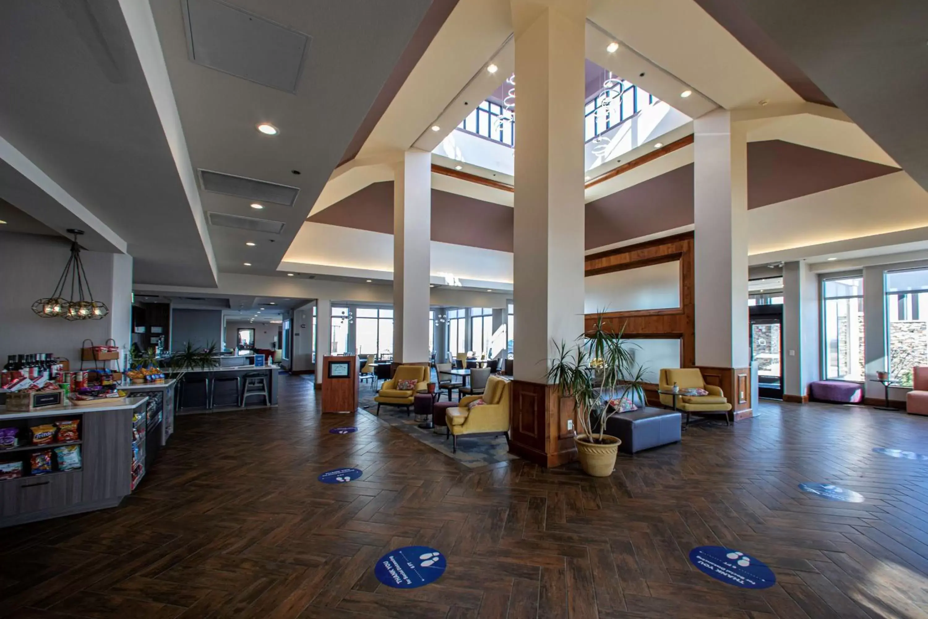 Lobby or reception, Restaurant/Places to Eat in Hilton Garden Inn Rapid City