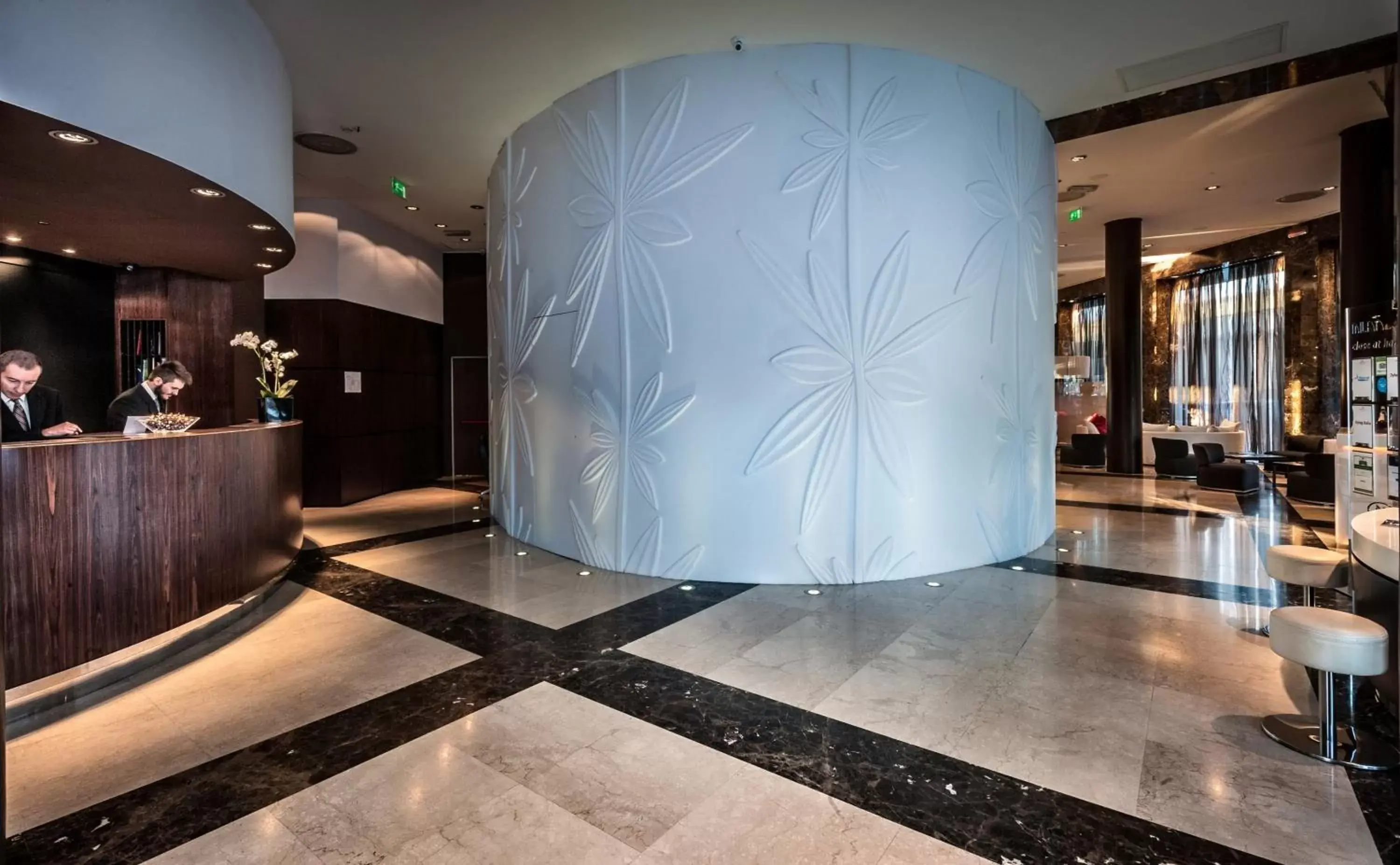 Property building, Lobby/Reception in Crowne Plaza Milan City, an IHG Hotel