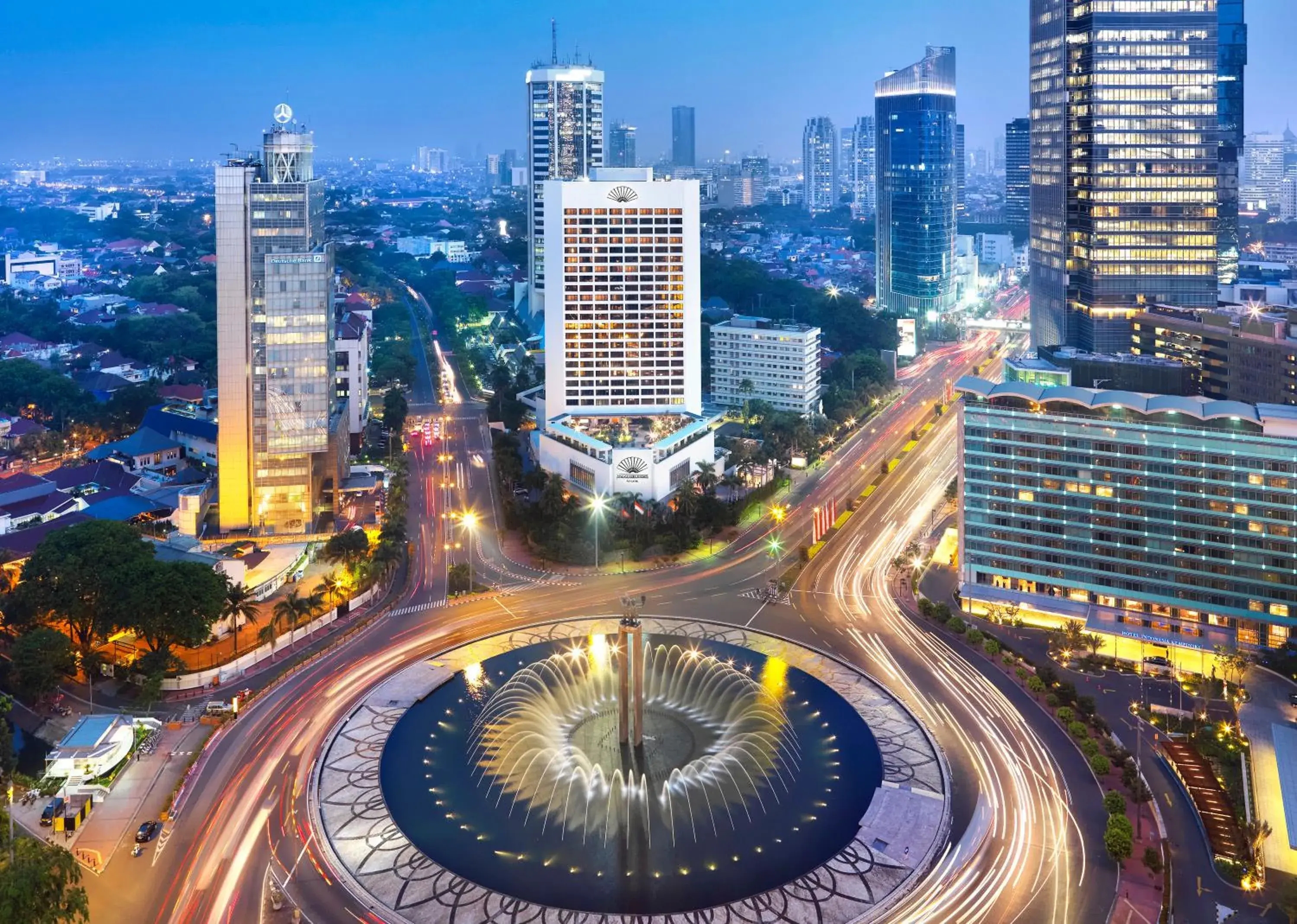 Facade/entrance, Bird's-eye View in Mandarin Oriental Jakarta