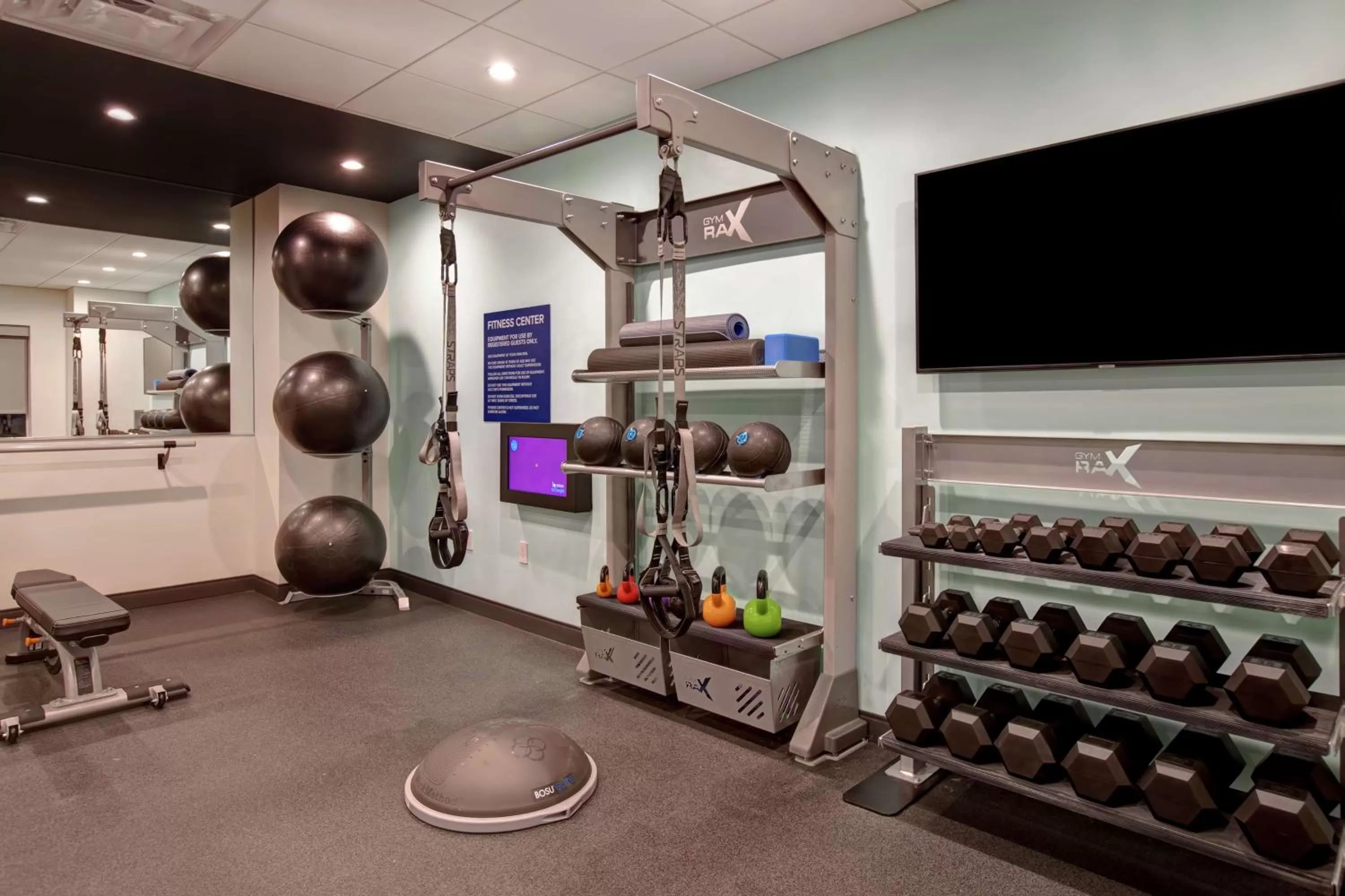 Fitness centre/facilities in Tru By Hilton Oxford