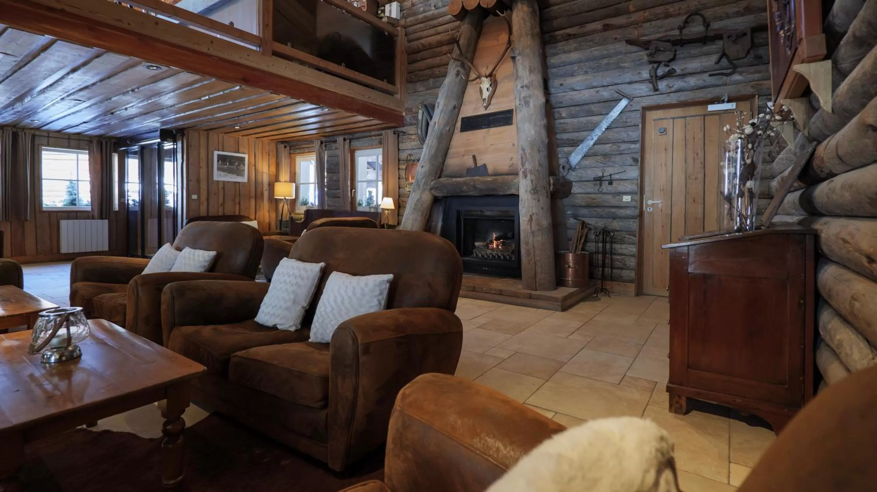 Living room in Hôtel Le Labrador