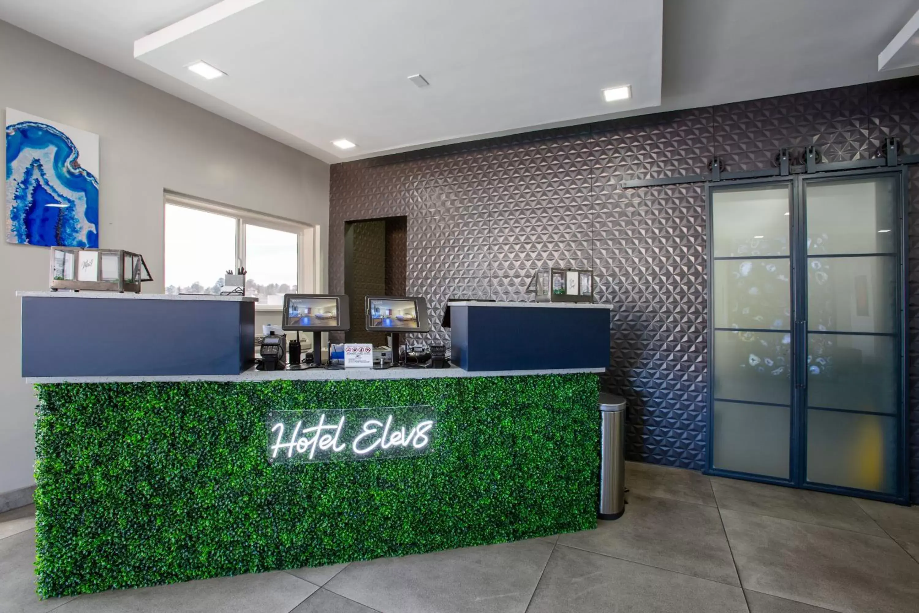 Lobby or reception, Lobby/Reception in Hotel Elev8 Flagstaff I-40 Exit 198 Butler Ave