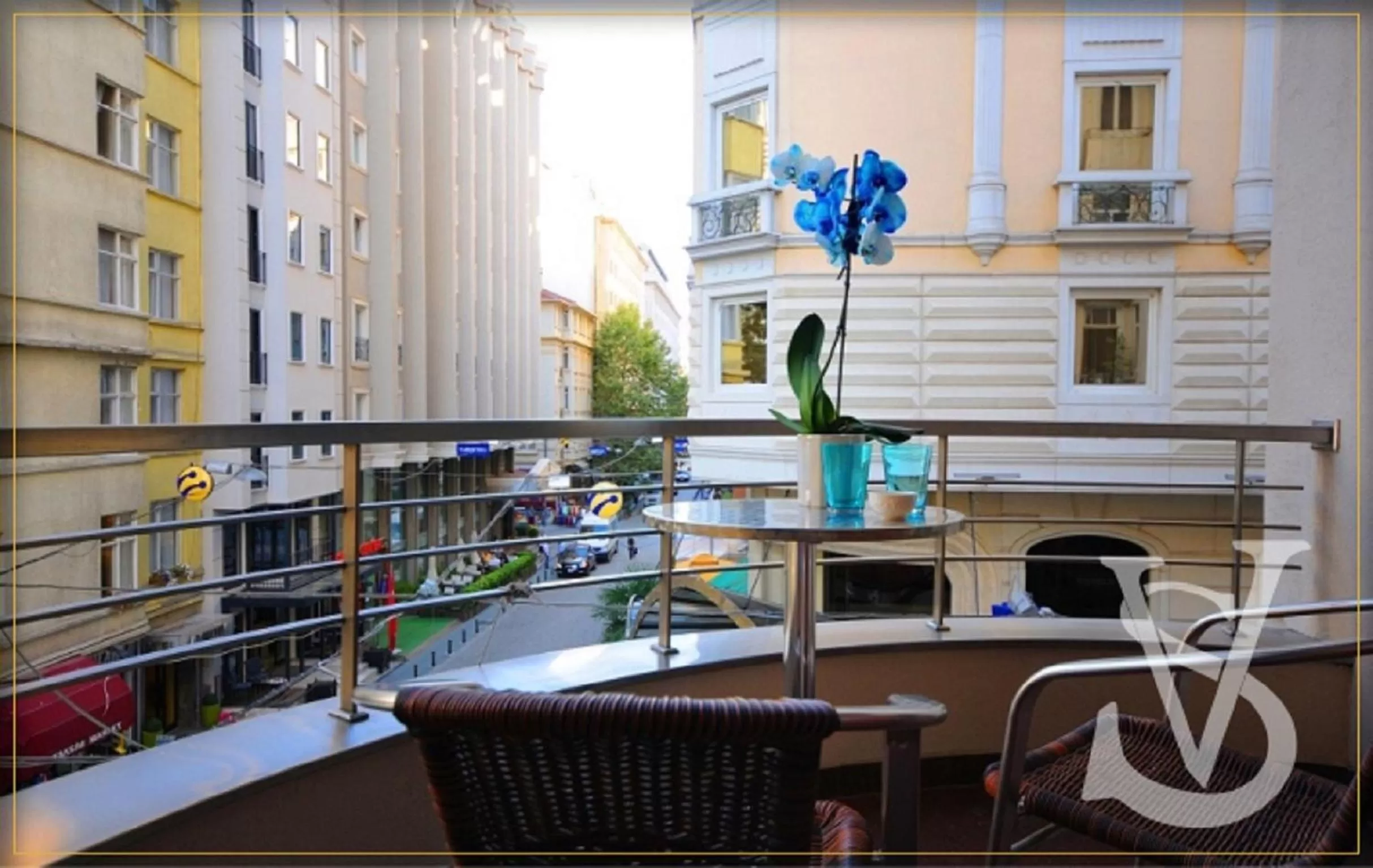 Balcony/Terrace in SV Business Hotel Taksim