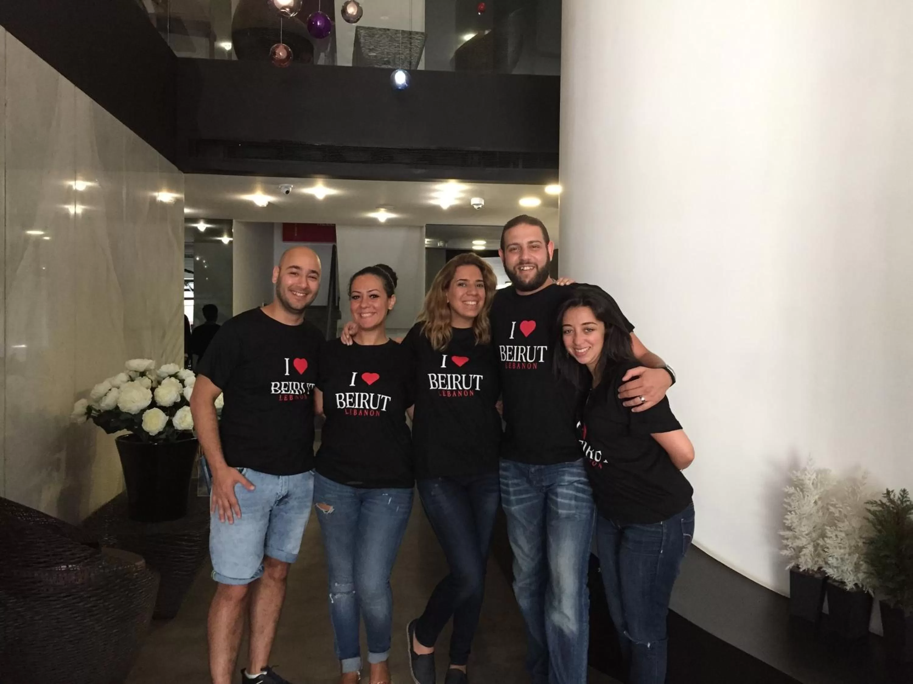 group of guests in Three O Nine Hotel