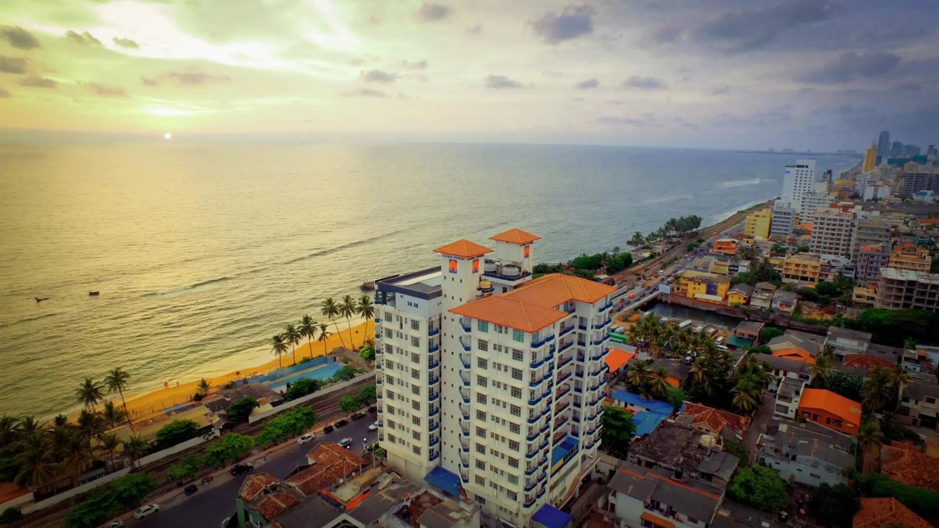 Beach, Bird's-eye View in Global Towers Hotel & Apartments