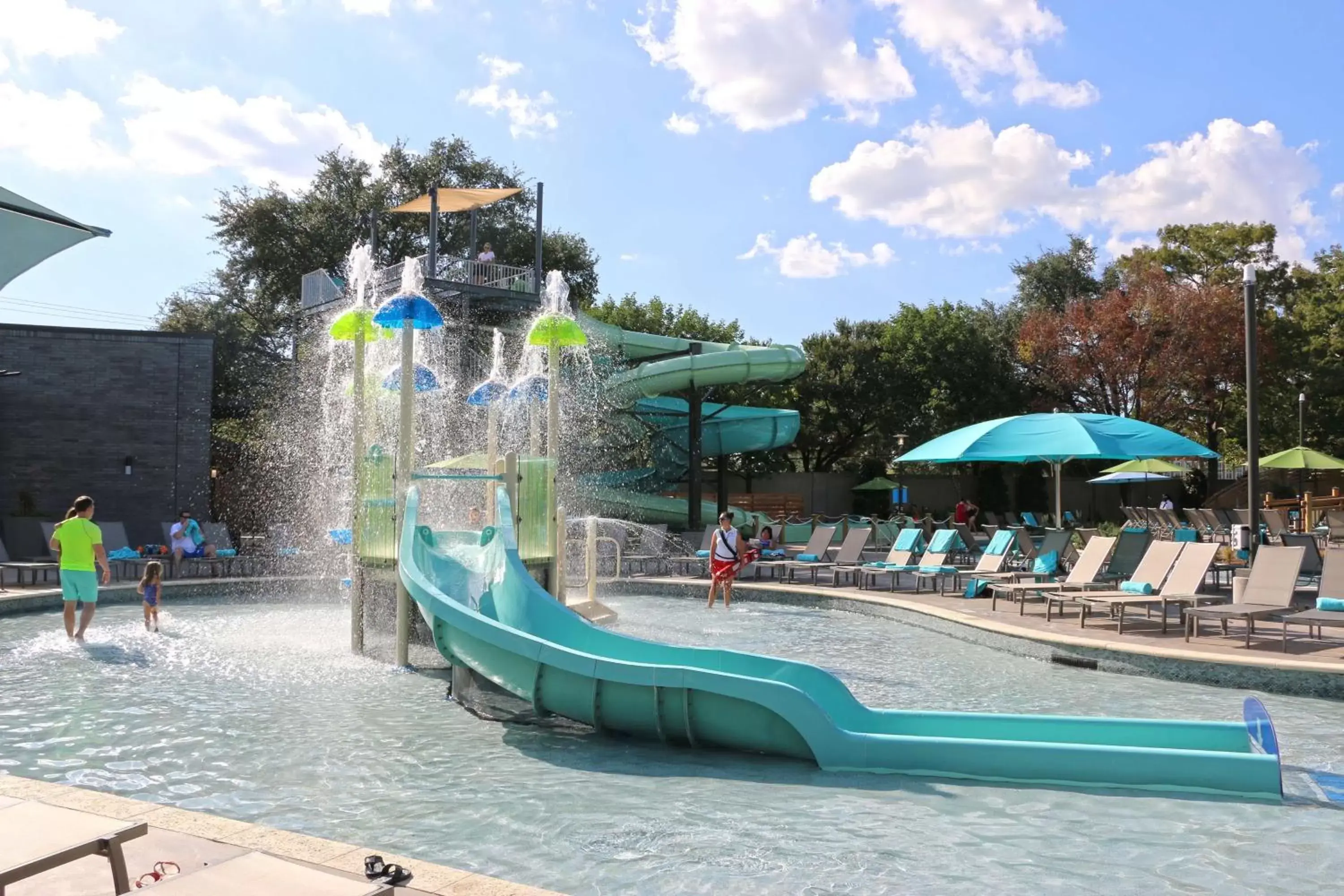 Pool view, Water Park in Hilton Anatole