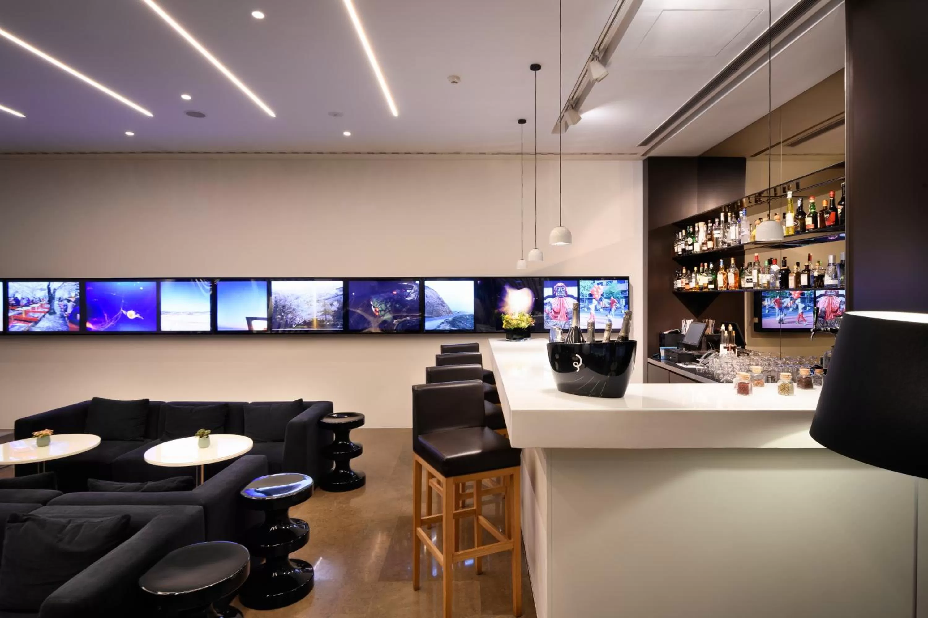 Living room in Inspira Liberdade Boutique Hotel