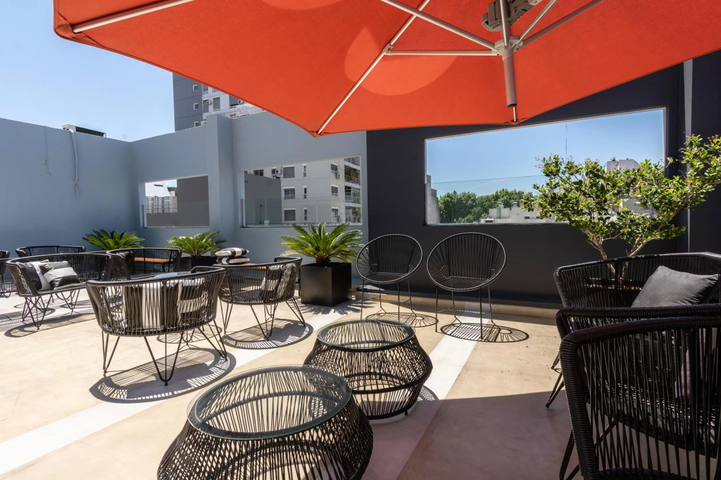 Balcony/Terrace in Hotel Bys Palermo
