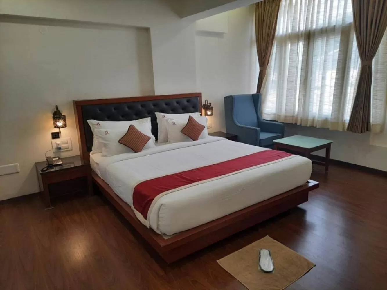 Bedroom, Bed in Ashok inn