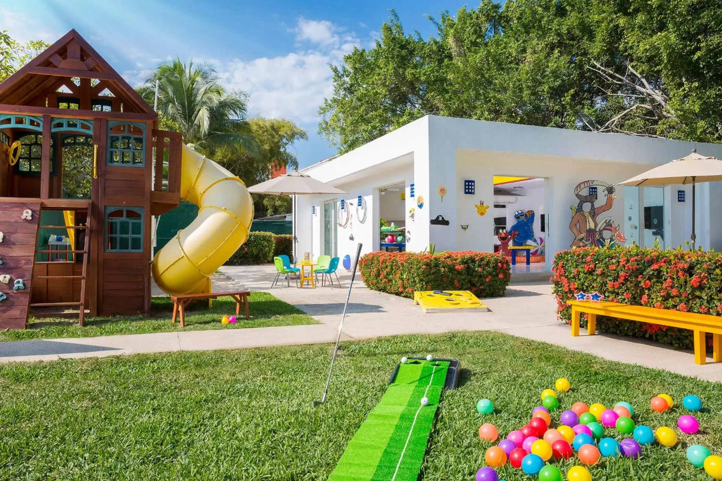 Children play ground, Children's Play Area in Vamar Vallarta Marina & Beach Resort