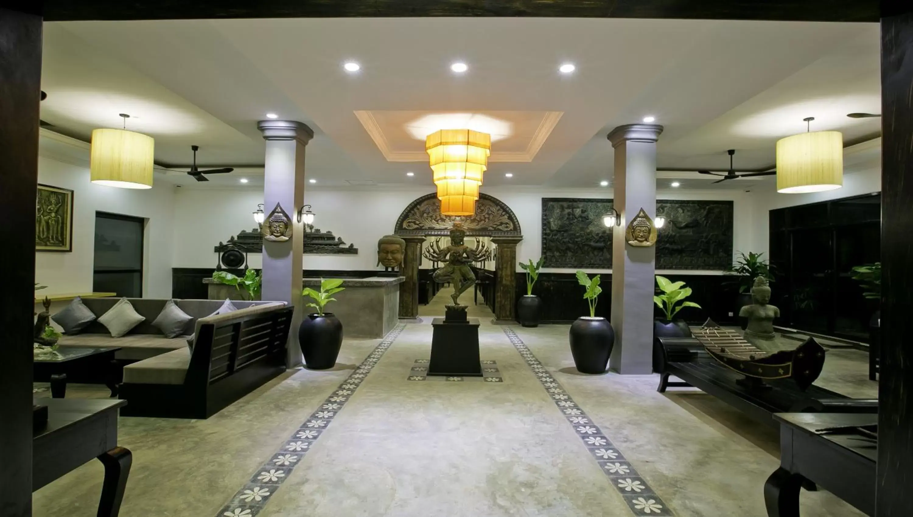 Lobby or reception in The Cyclo d'Angkor Boutique Hotel