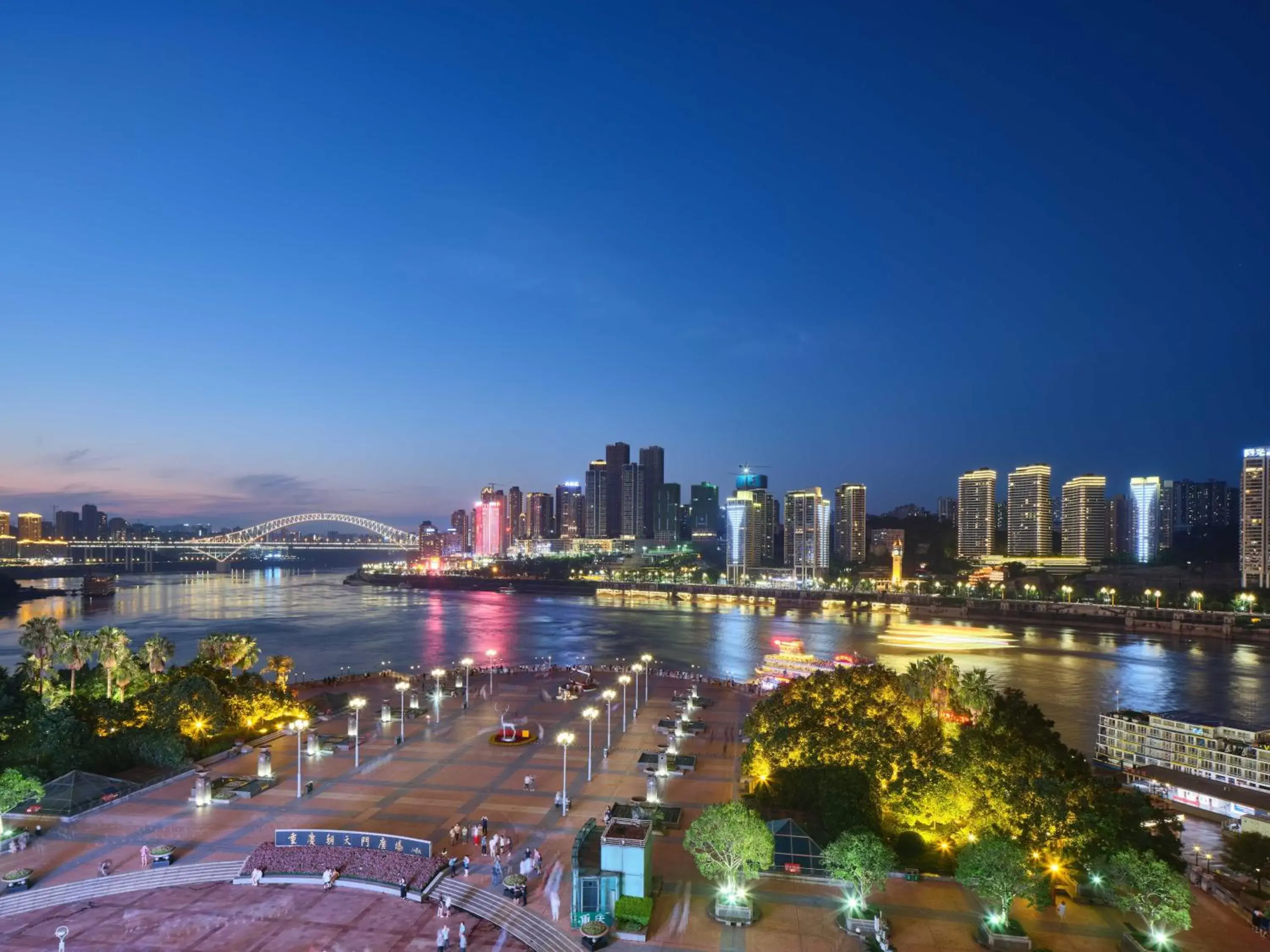 Property building in InterContinental Chongqing Raffles City, an IHG Hotel
