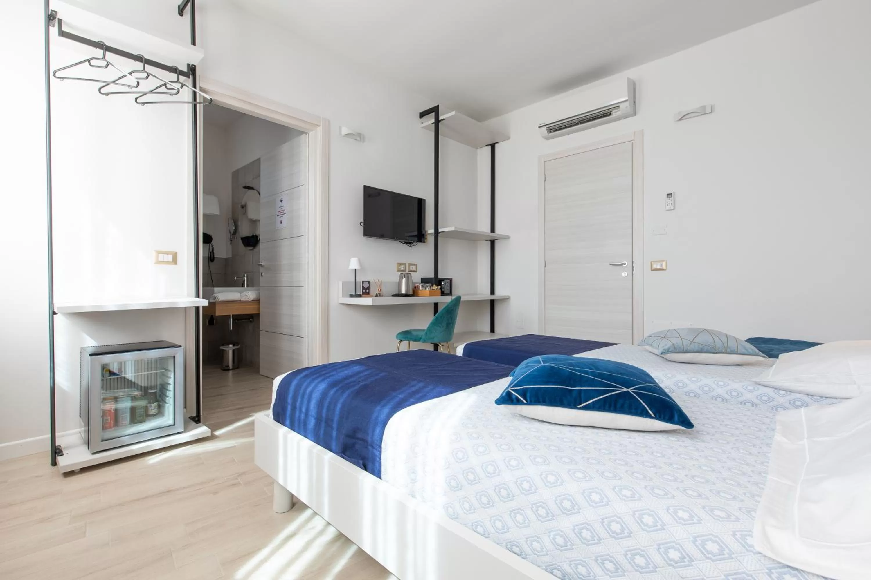 Bedroom in La Locanda d'Oro