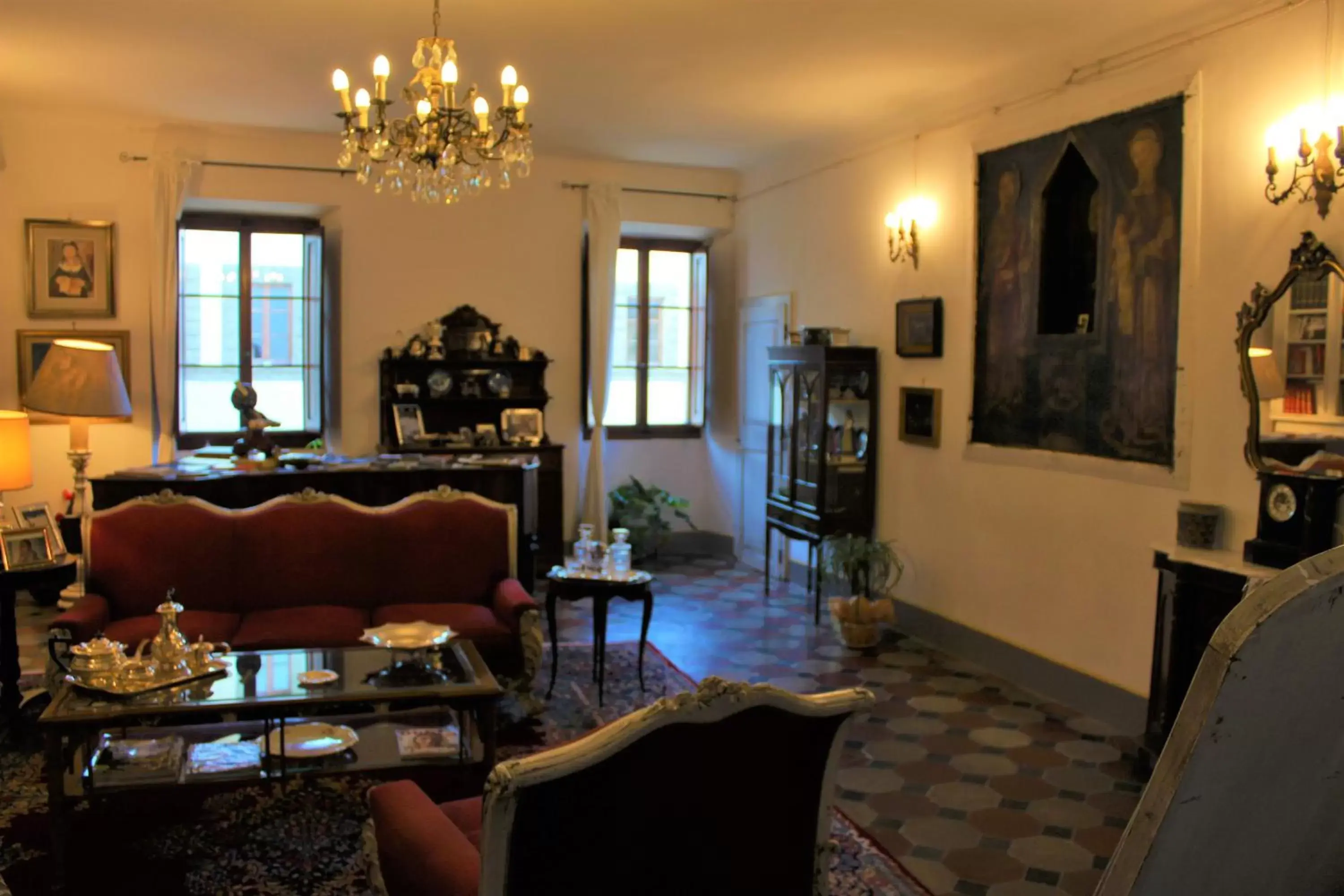 Living room, Seating Area in Le Terrazze Del Chianti