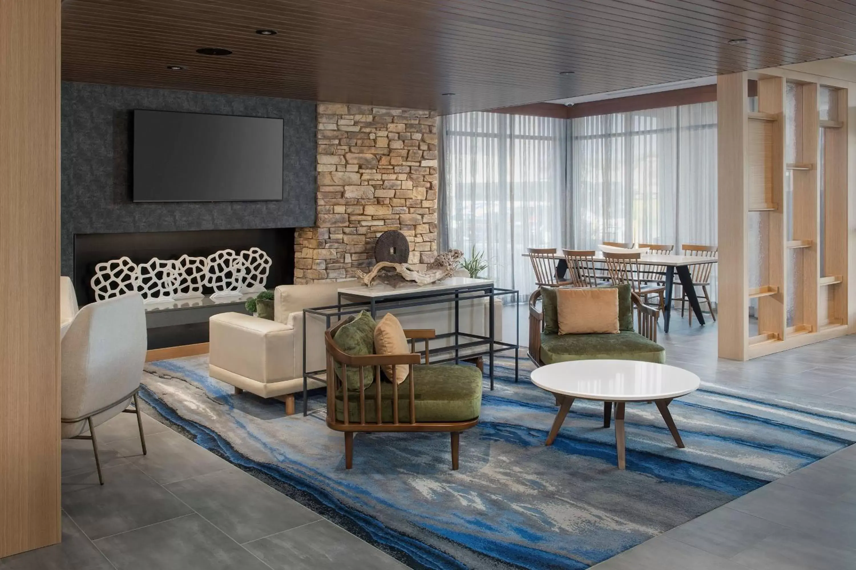 Lobby or reception in Fairfield Inn & Suites by Marriott Santa Rosa Rohnert Park