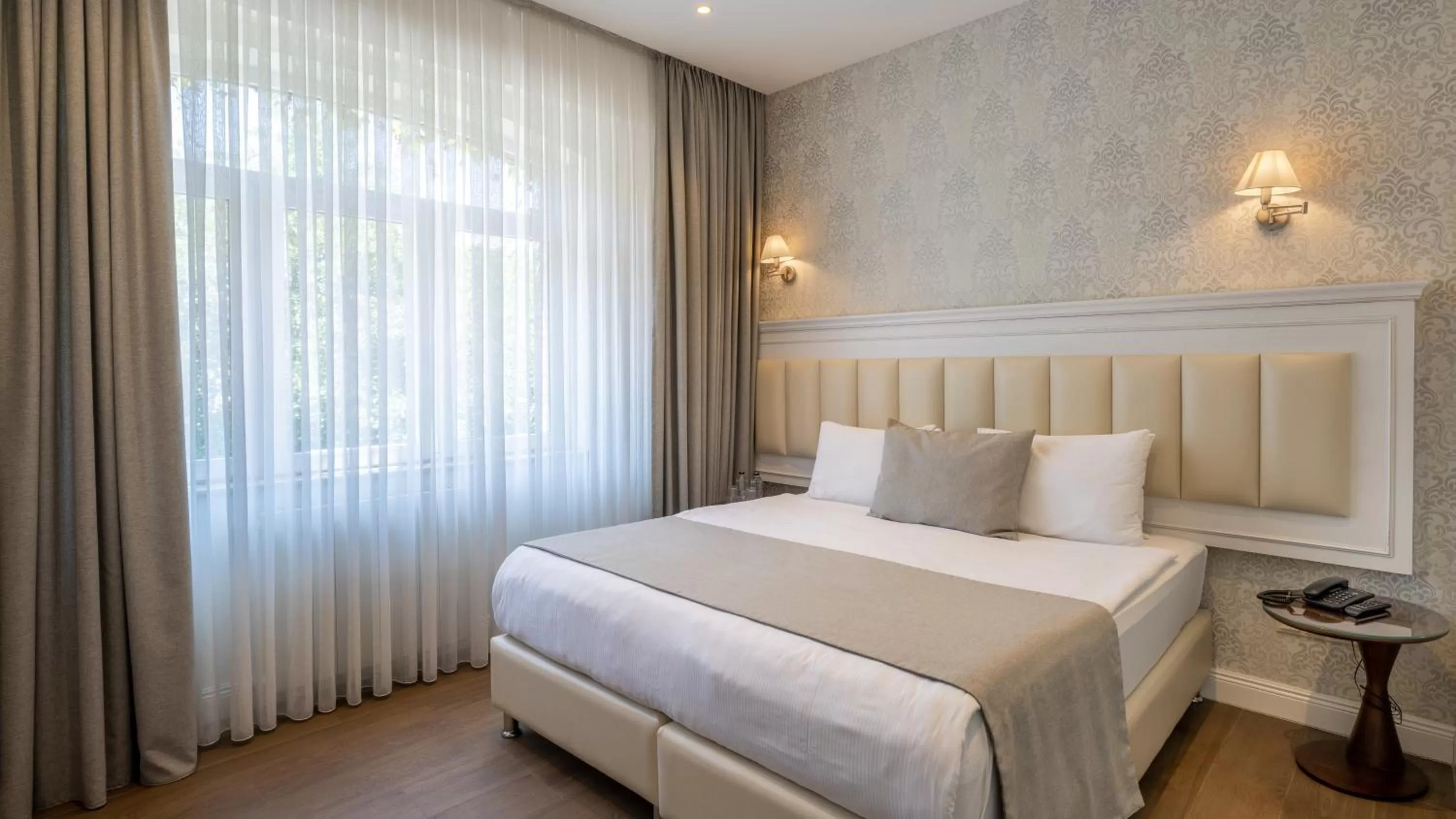 Bed in Hotel Passport Tbilisi