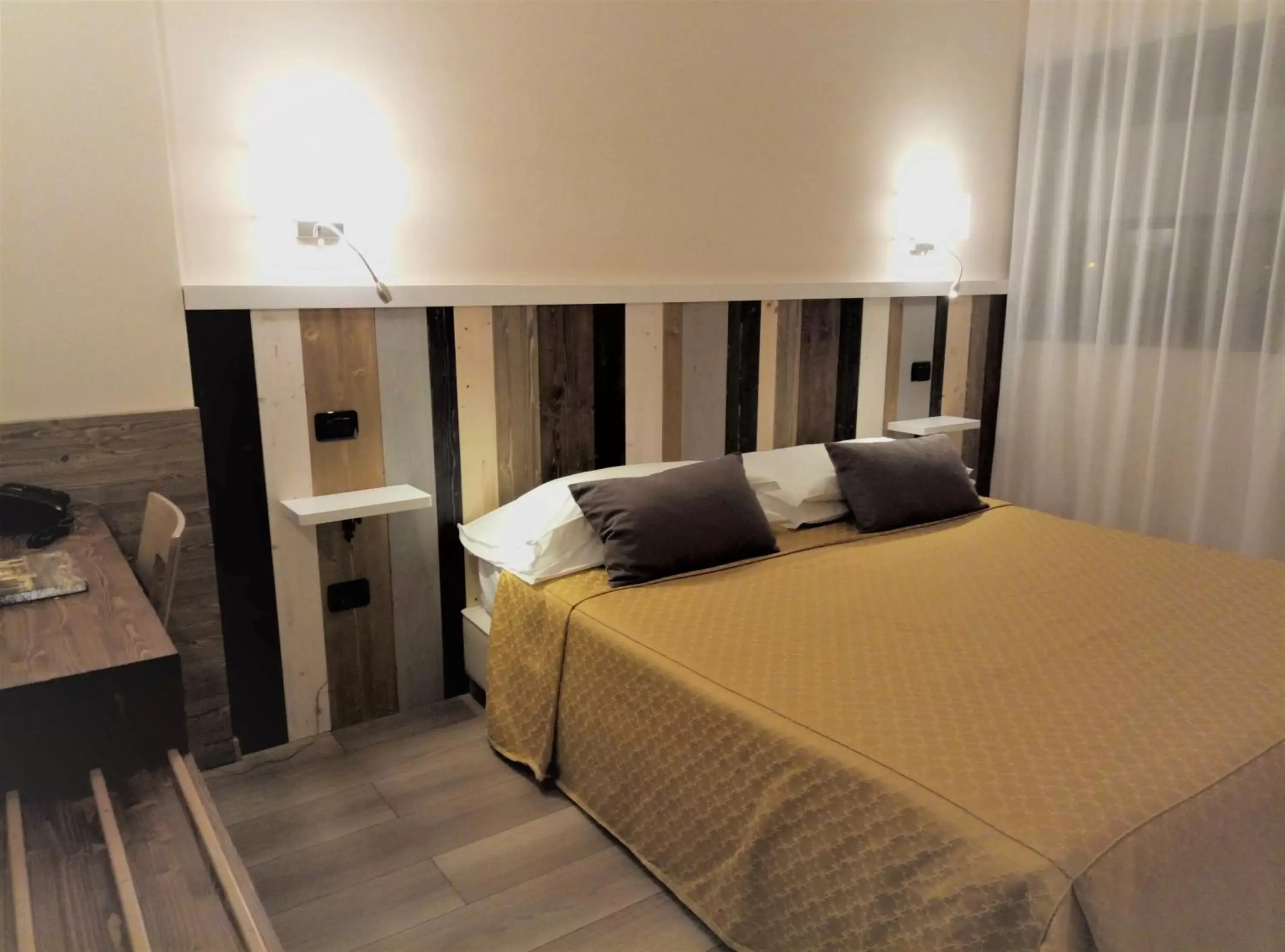 Bed in Hotel Saccardi & Spa - Adults Only