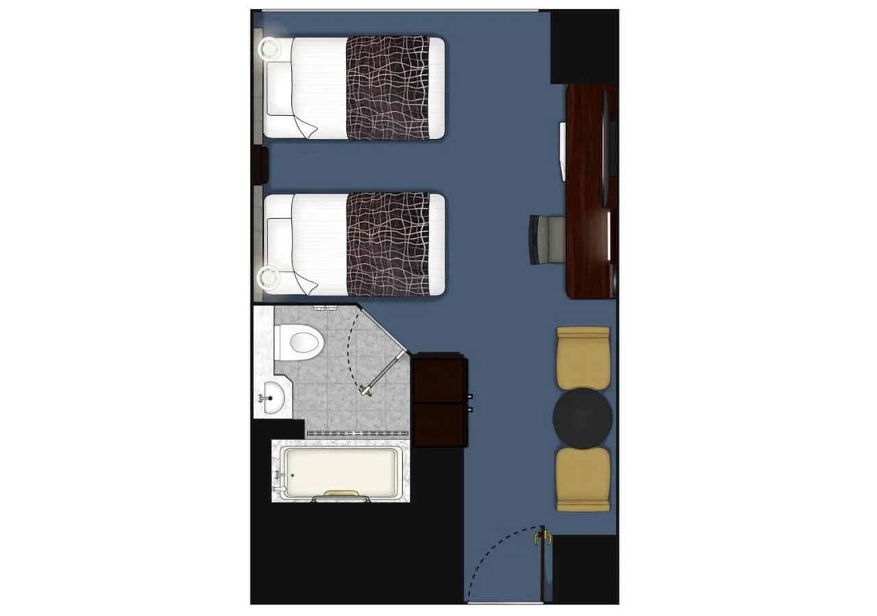 Floor plan in APA Hotel Kyoto Gion Excellent