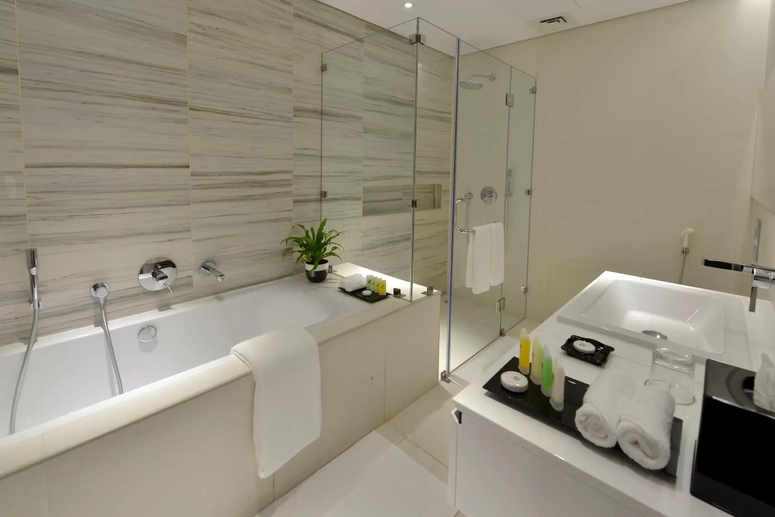 Shower, Bathroom in Swiss-Belresidences Juffair