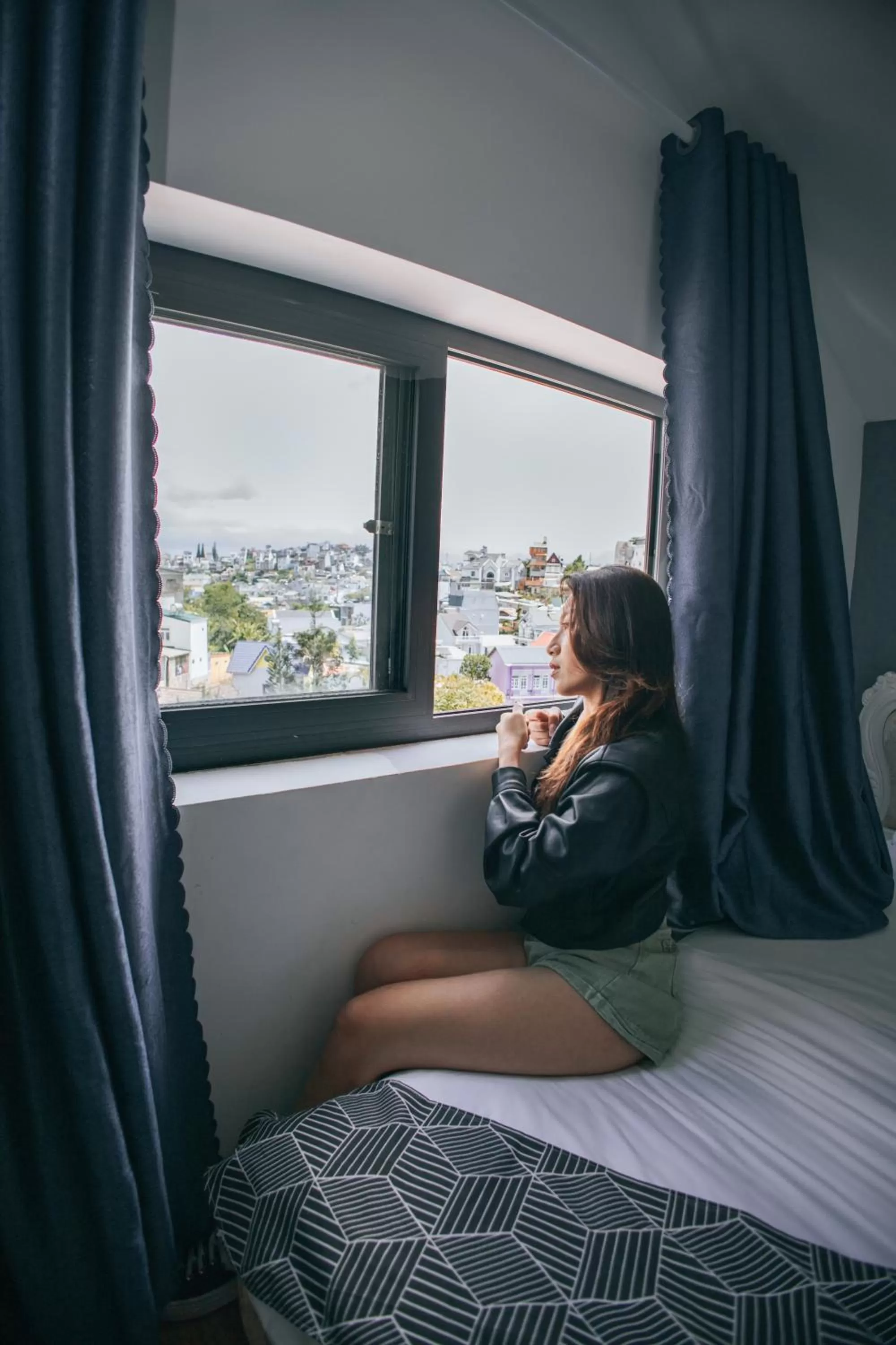 Bed in Hotel Thanh Nhung