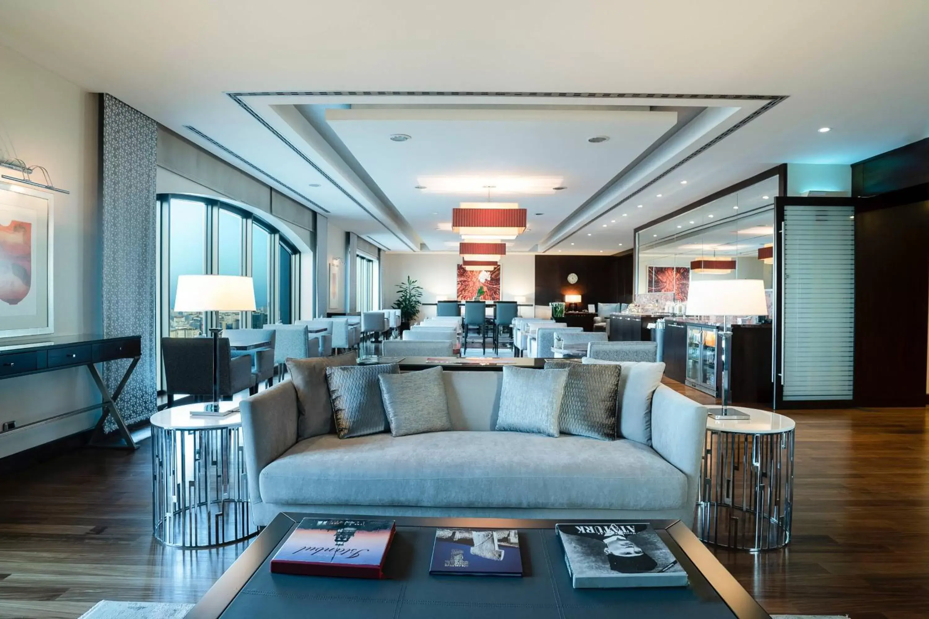 Lounge or bar, Restaurant/Places to Eat in Istanbul Marriott Hotel Asia