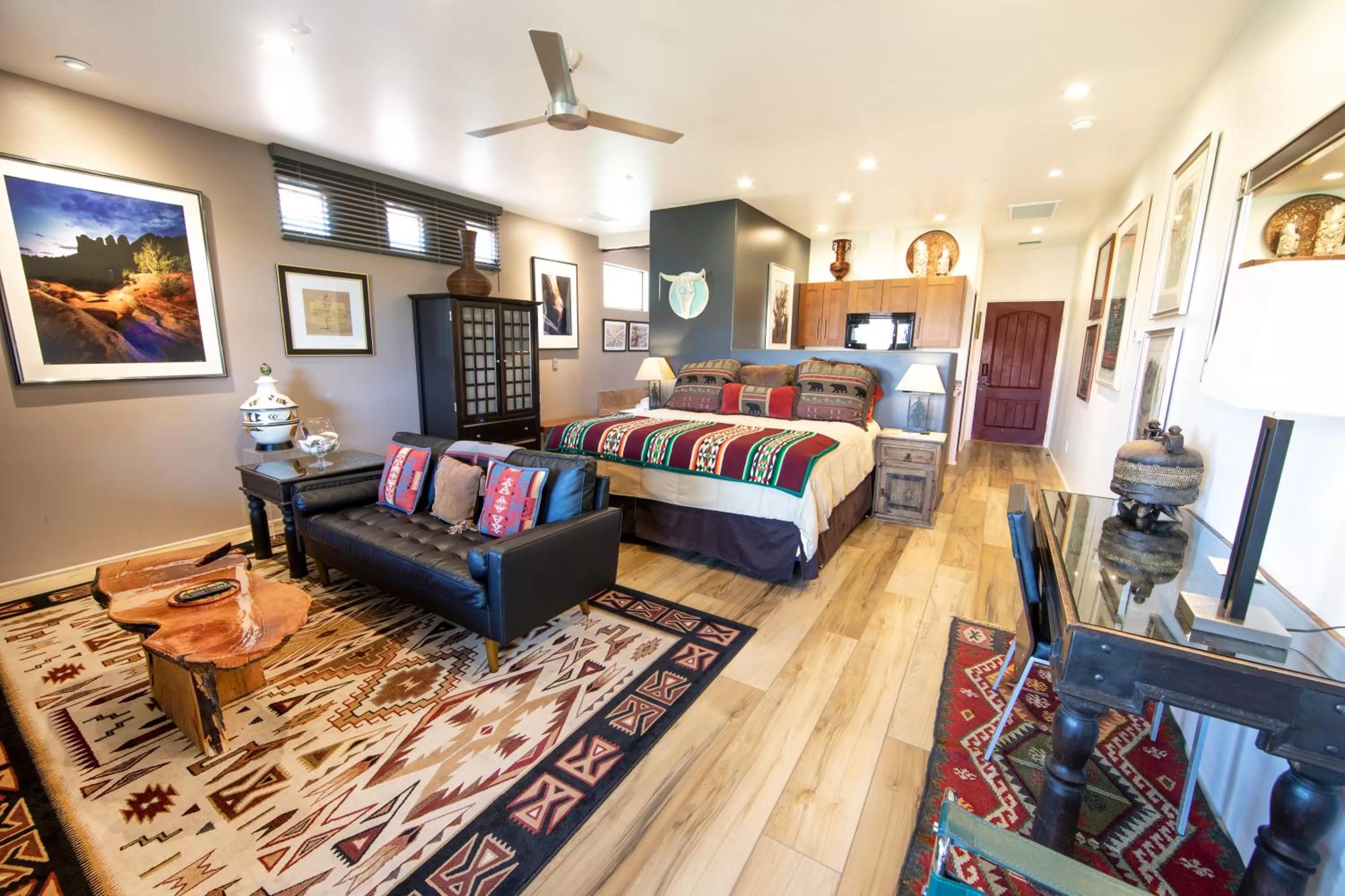 Seating area in A Sunset Chateau