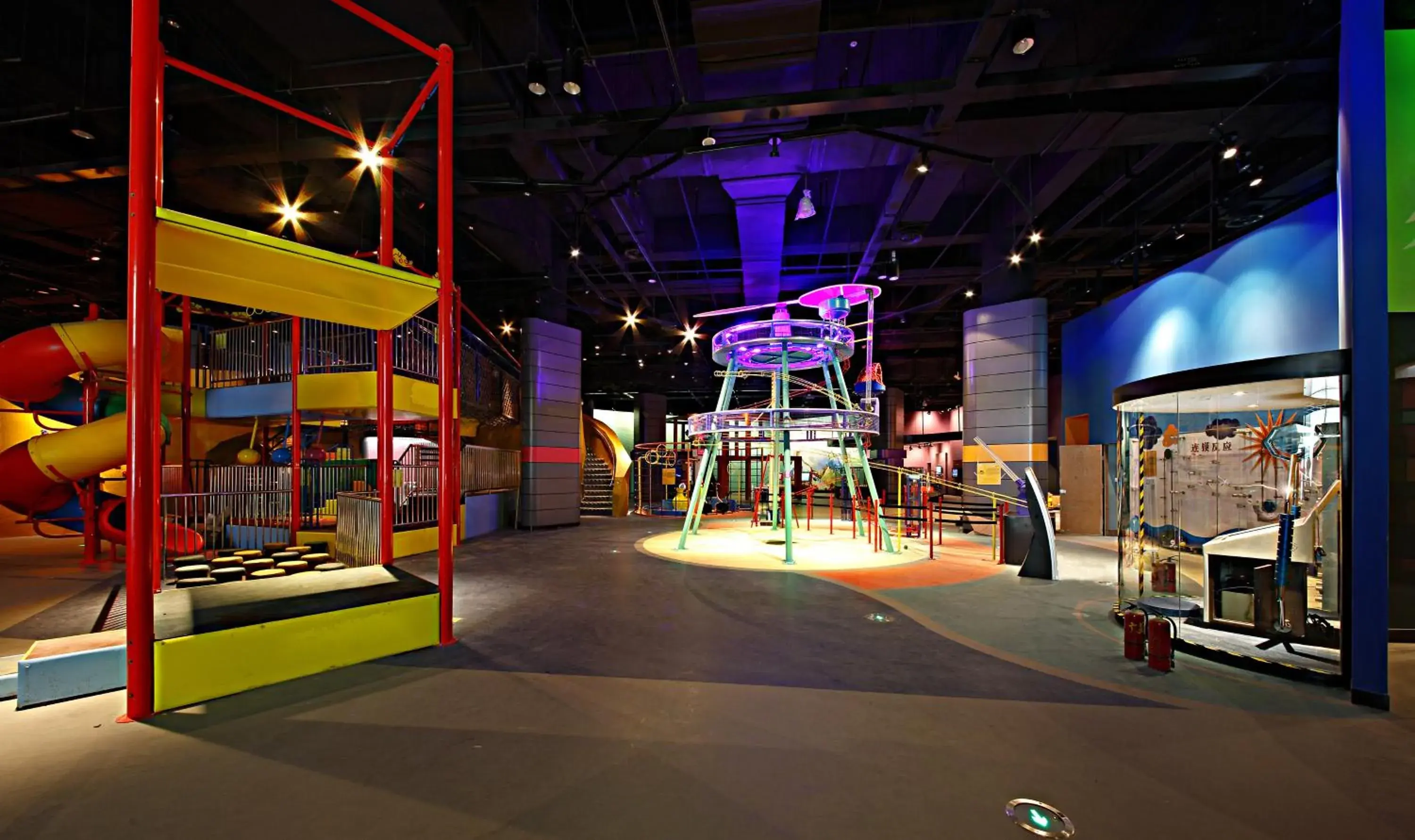 Children play ground in Langham Place Ningbo Culture Plaza