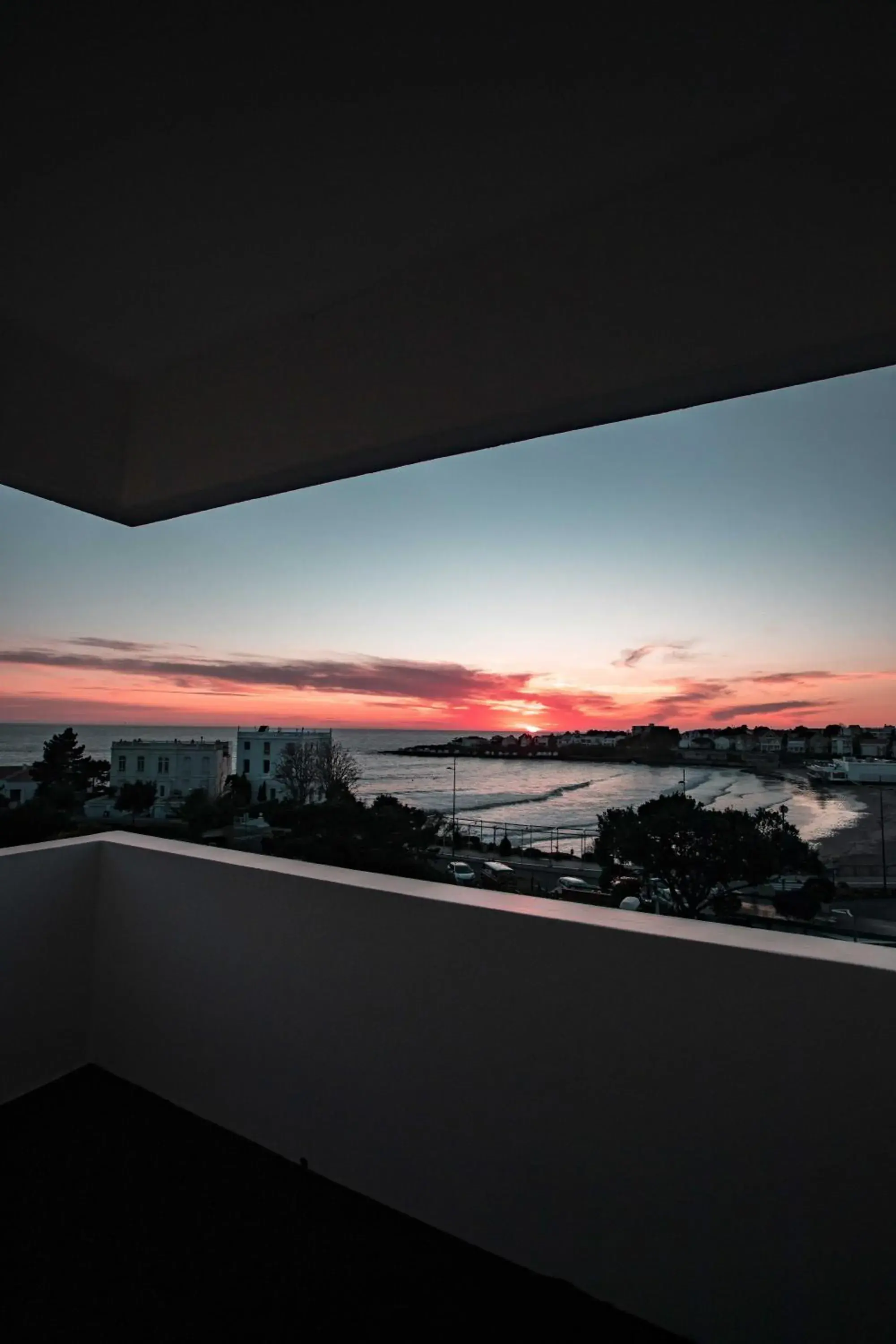 Balcony/Terrace in Hotel Belle Vue Royan