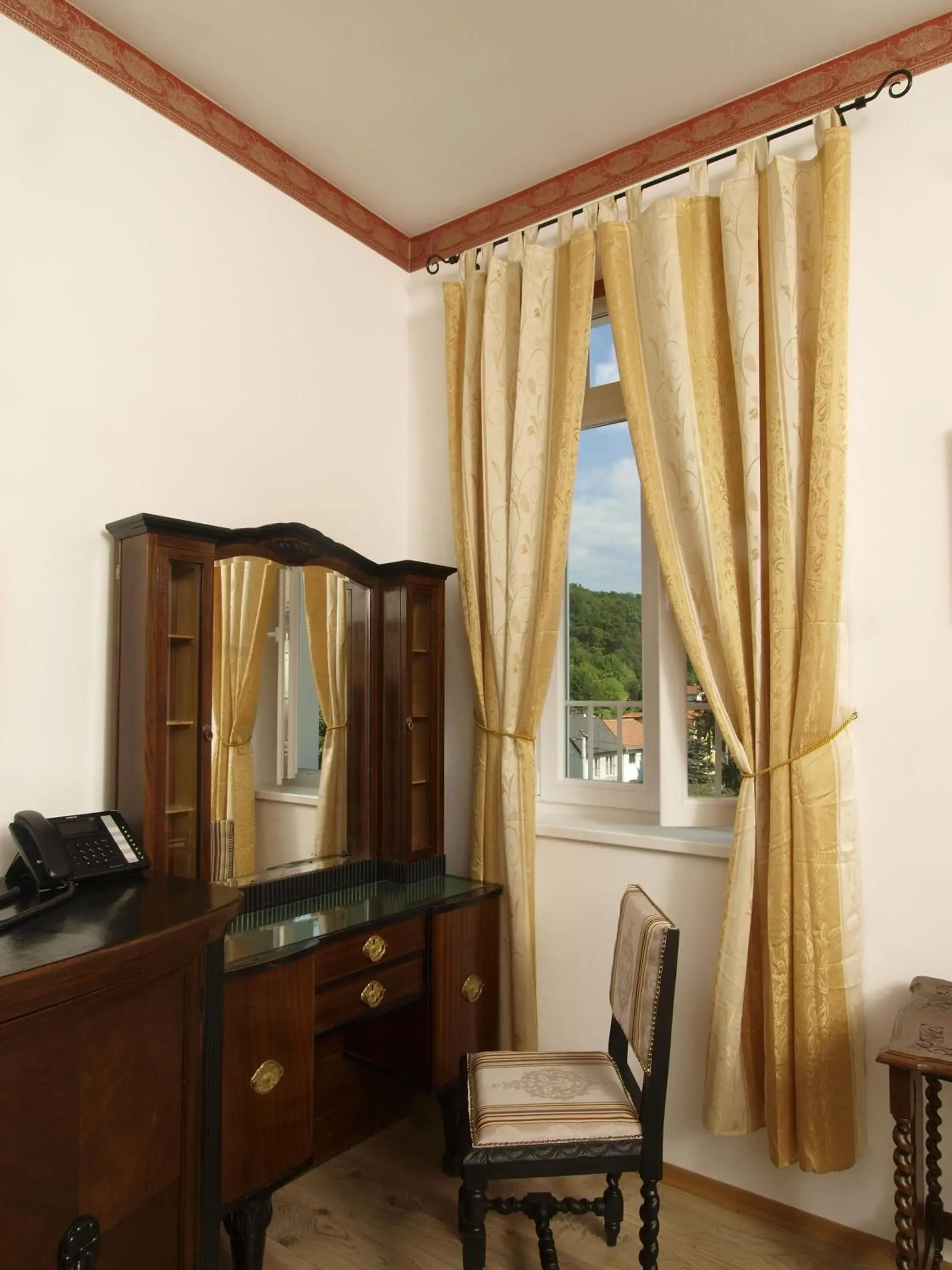 Decorative detail, TV/Entertainment Center in Hotel Puntijar