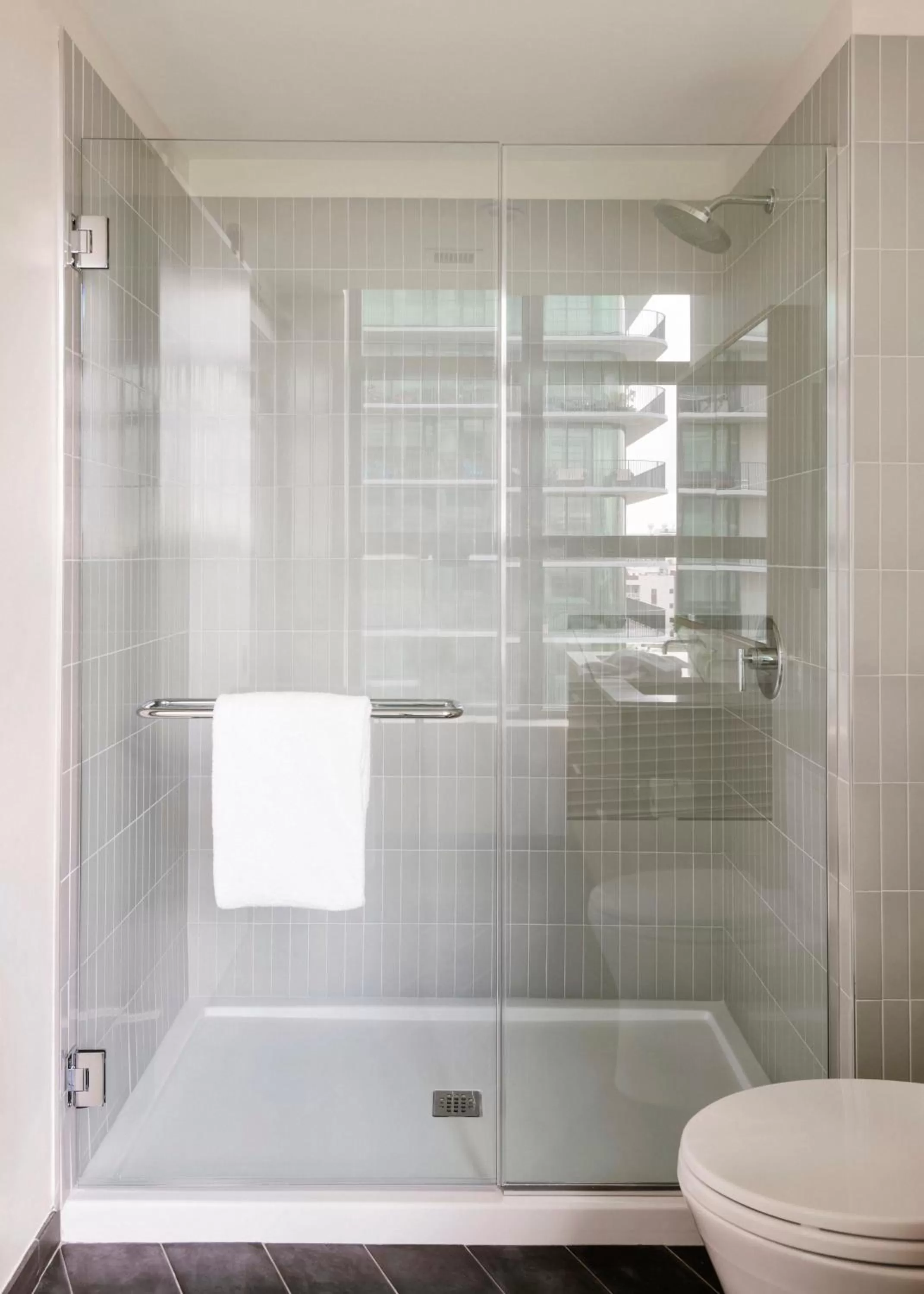 Shower in ROOST Tampa