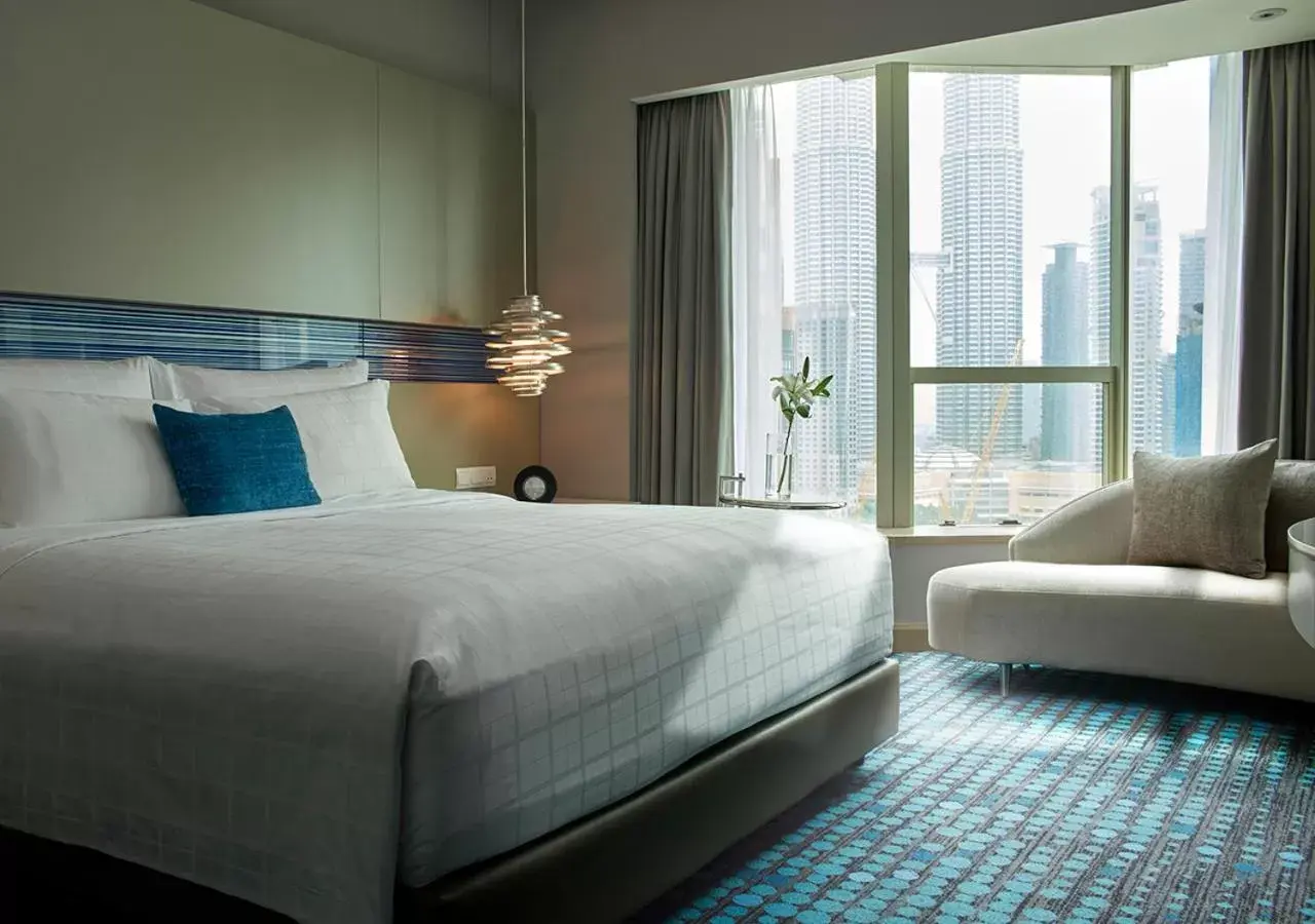 Bedroom, Bed in Pullman Kuala Lumpur City Centre Hotel & Residences