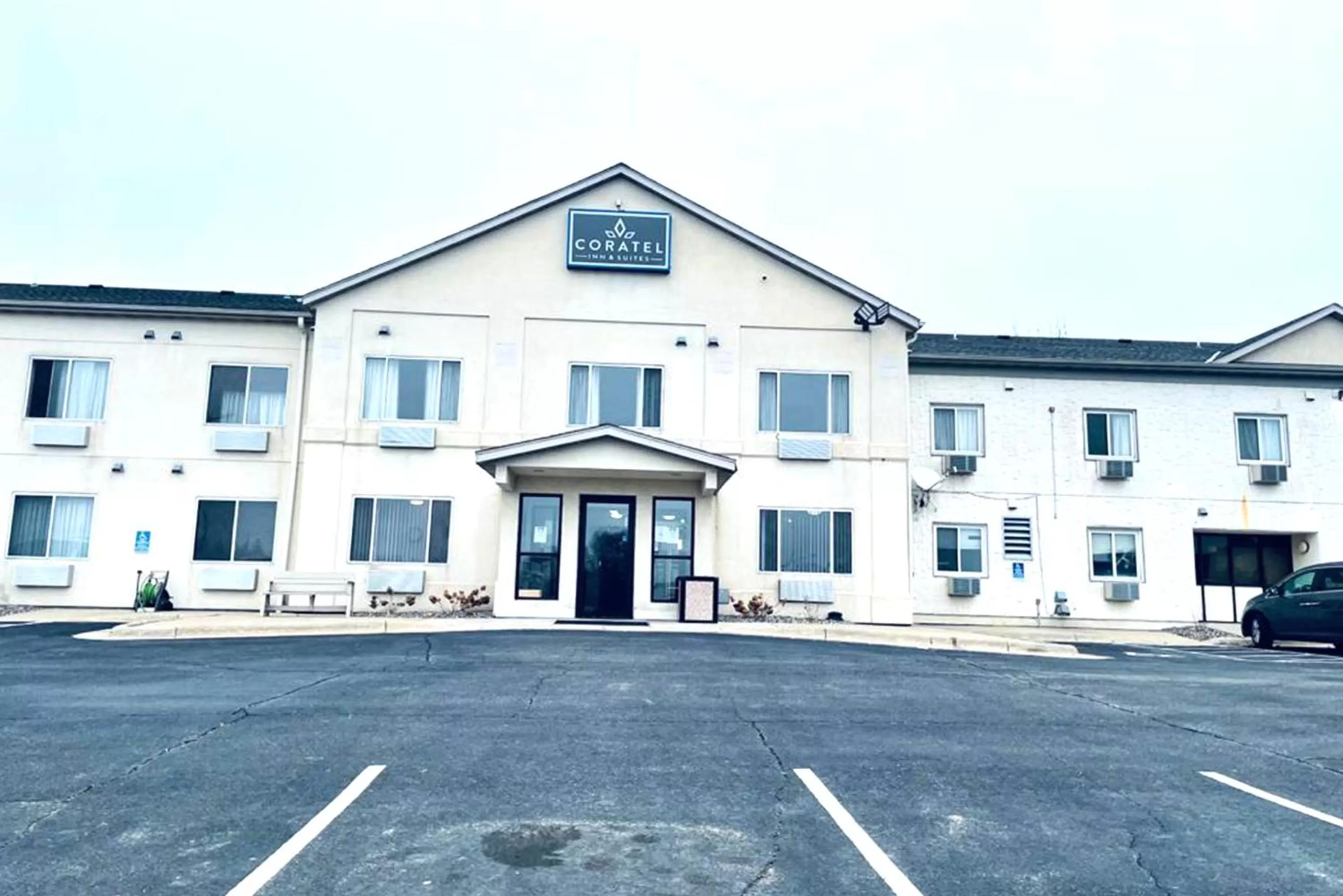 Property building in Coratel Inn & Suites by Jasper Northfield