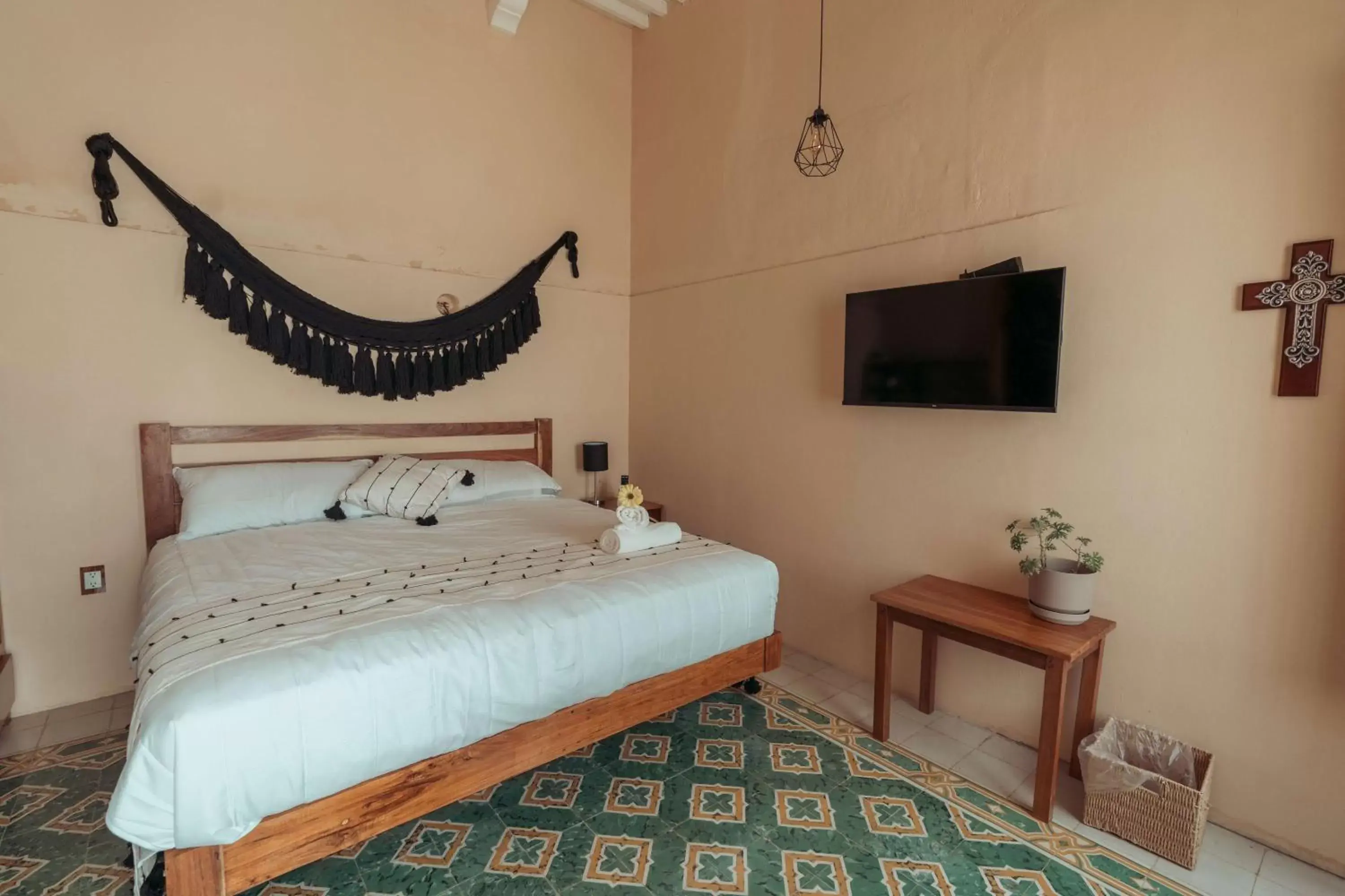 Bed in Hotel Casa Piedad