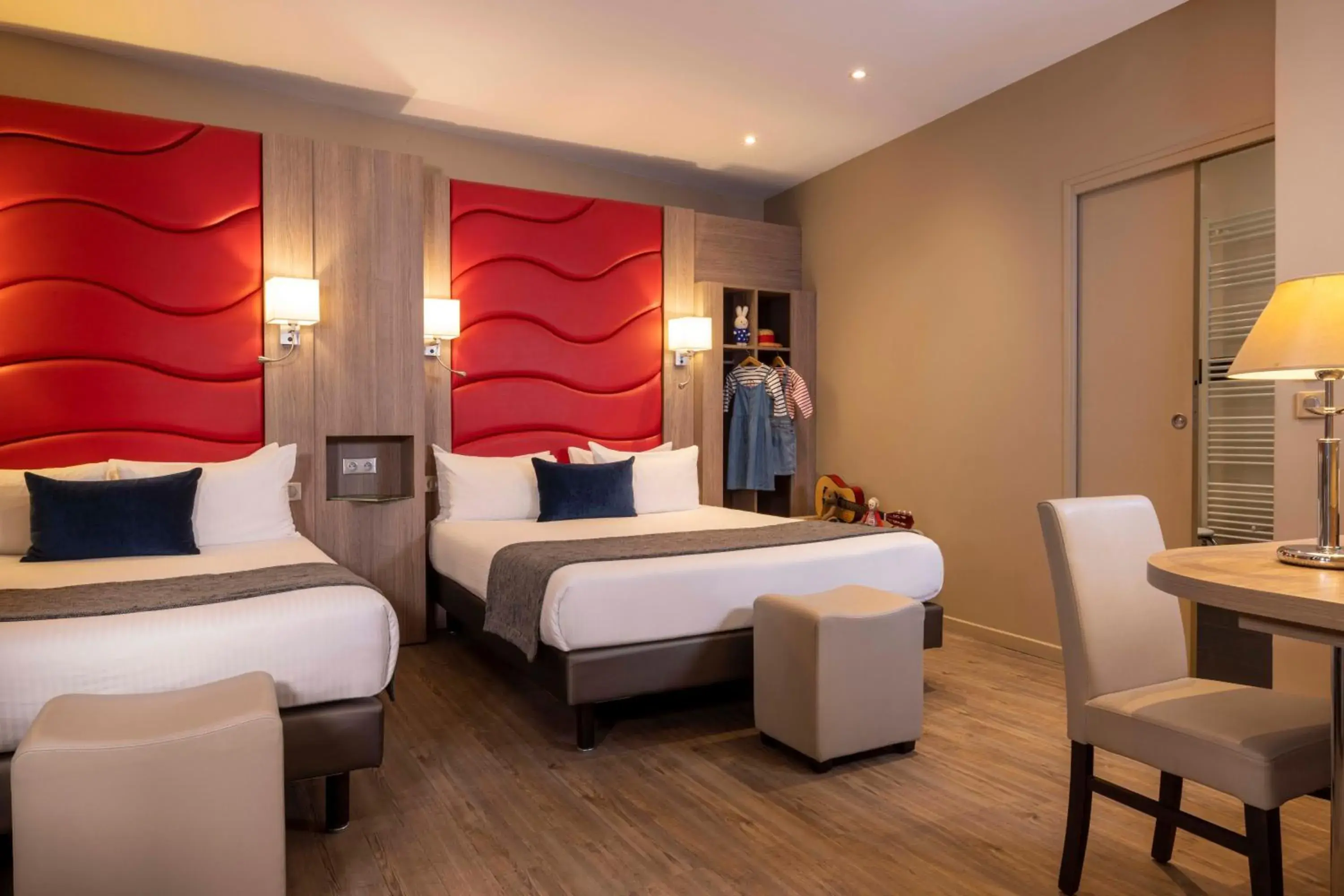 Bed in Hotel L'Interlude