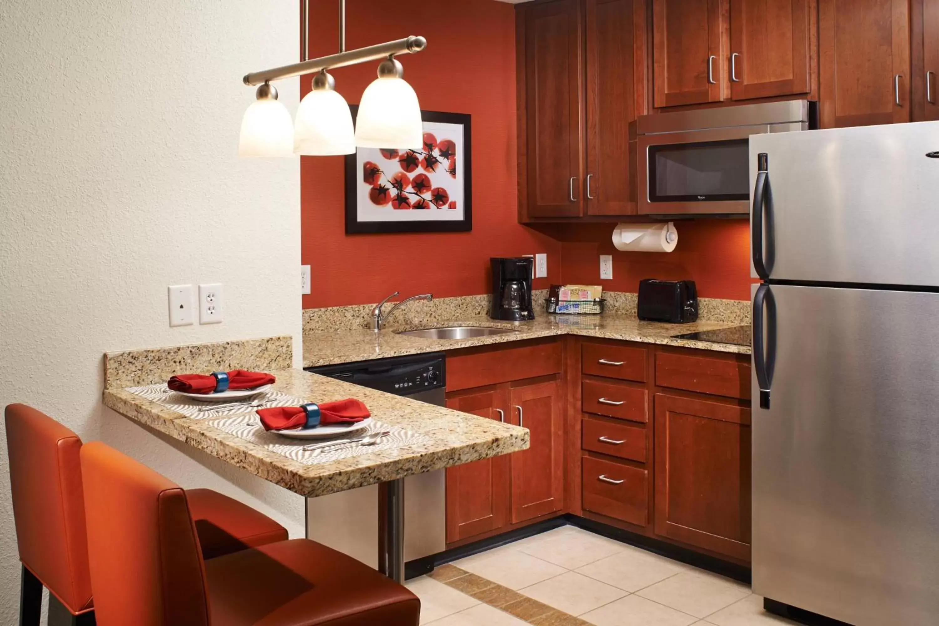 Kitchen or kitchenette, Kitchen/Kitchenette in Residence Inn by Marriott Saginaw