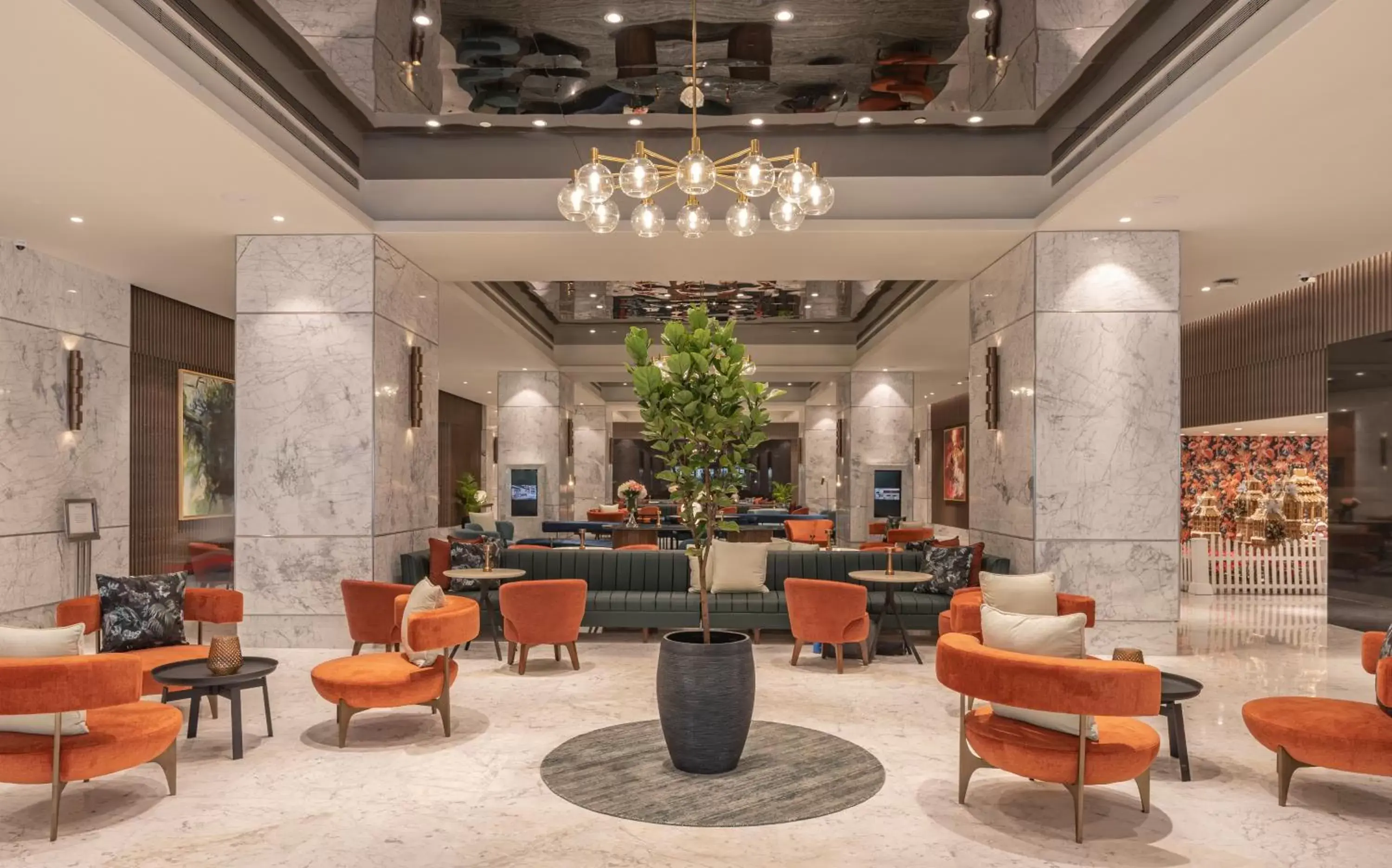 Lobby or reception in President - IHCL SeleQtions Lobby or reception in President - IHCL SeleQtions