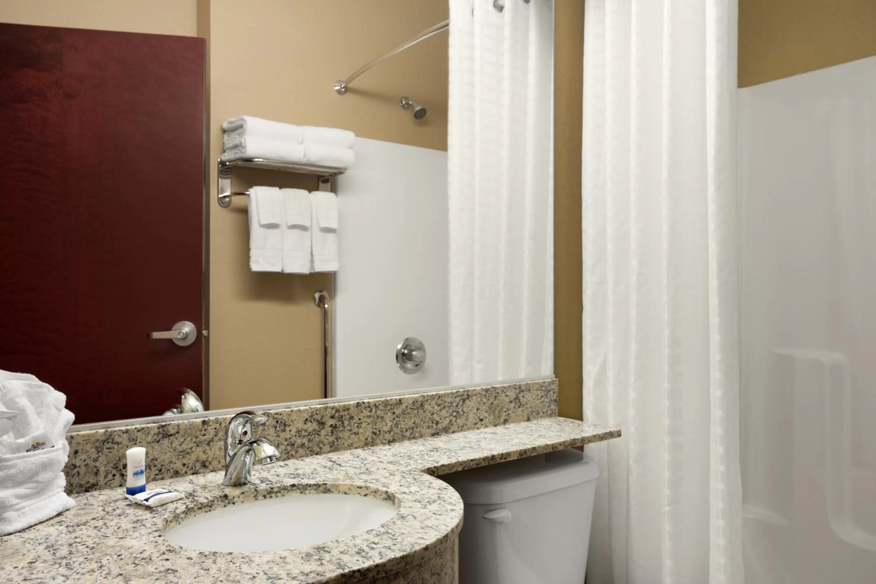Bathroom in Microtel Inn & Suites Fairmont