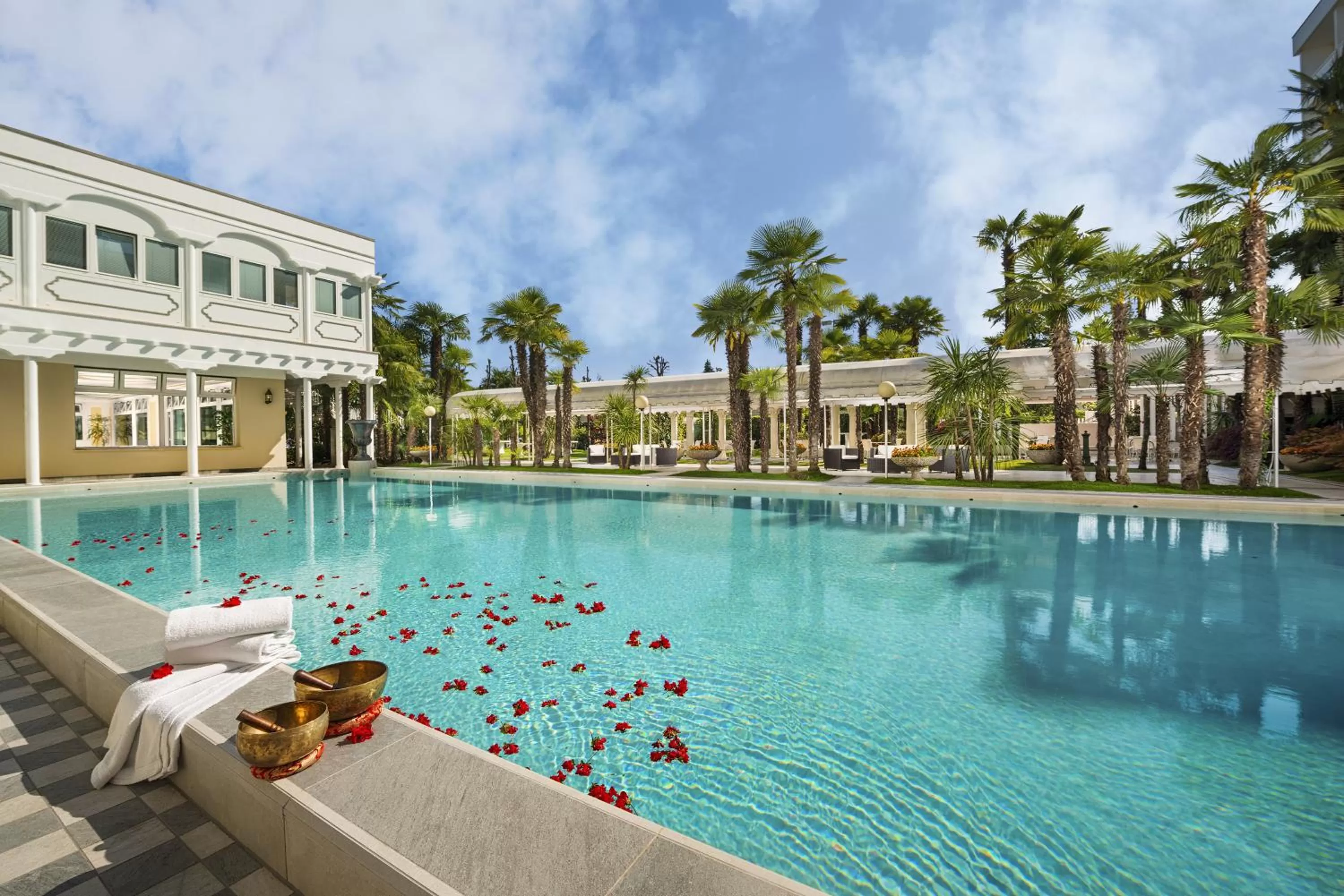 Garden in Hotel Metropole