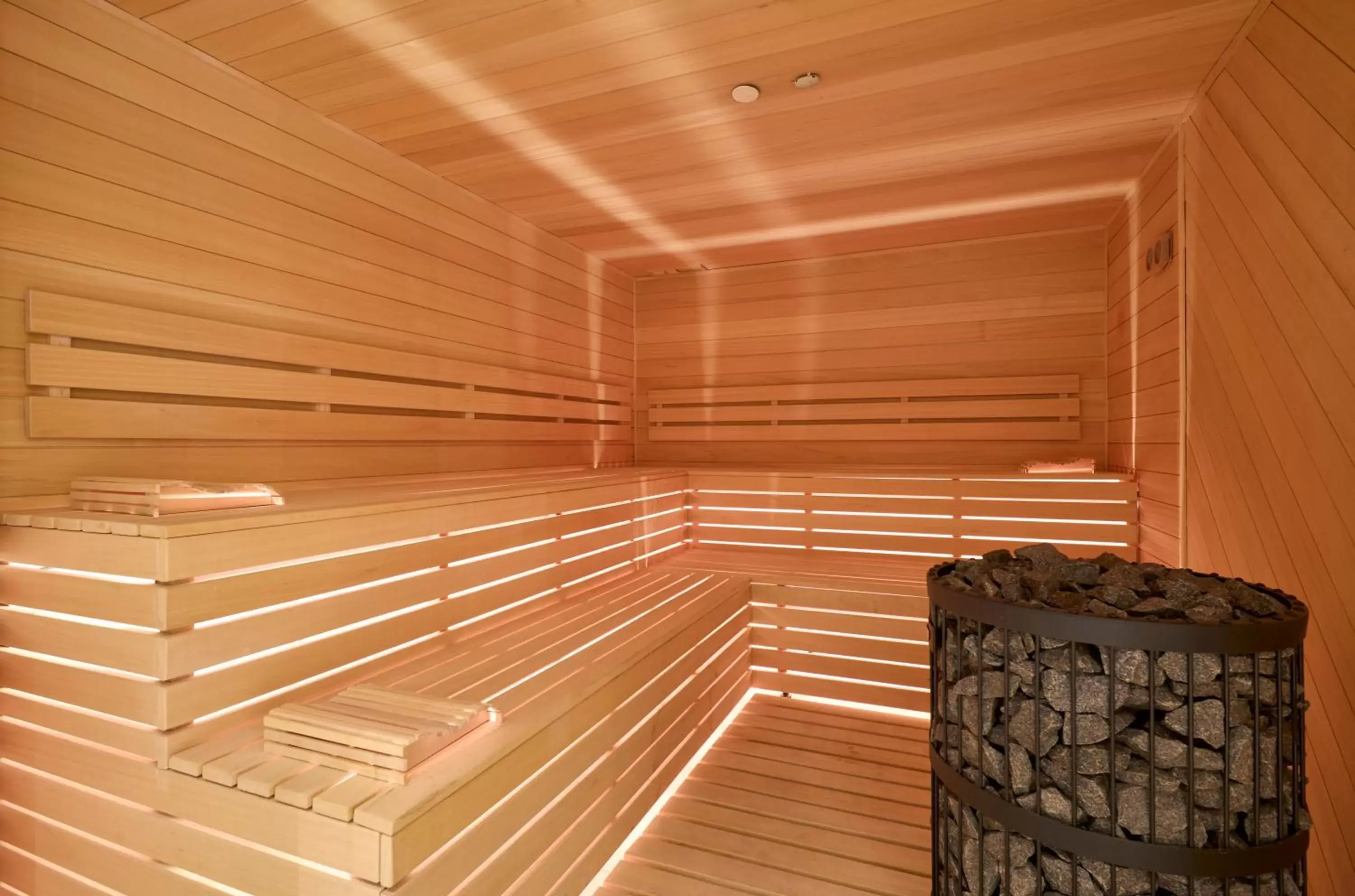Sauna in Hotel Saski Krakow Curio Collection by Hilton
