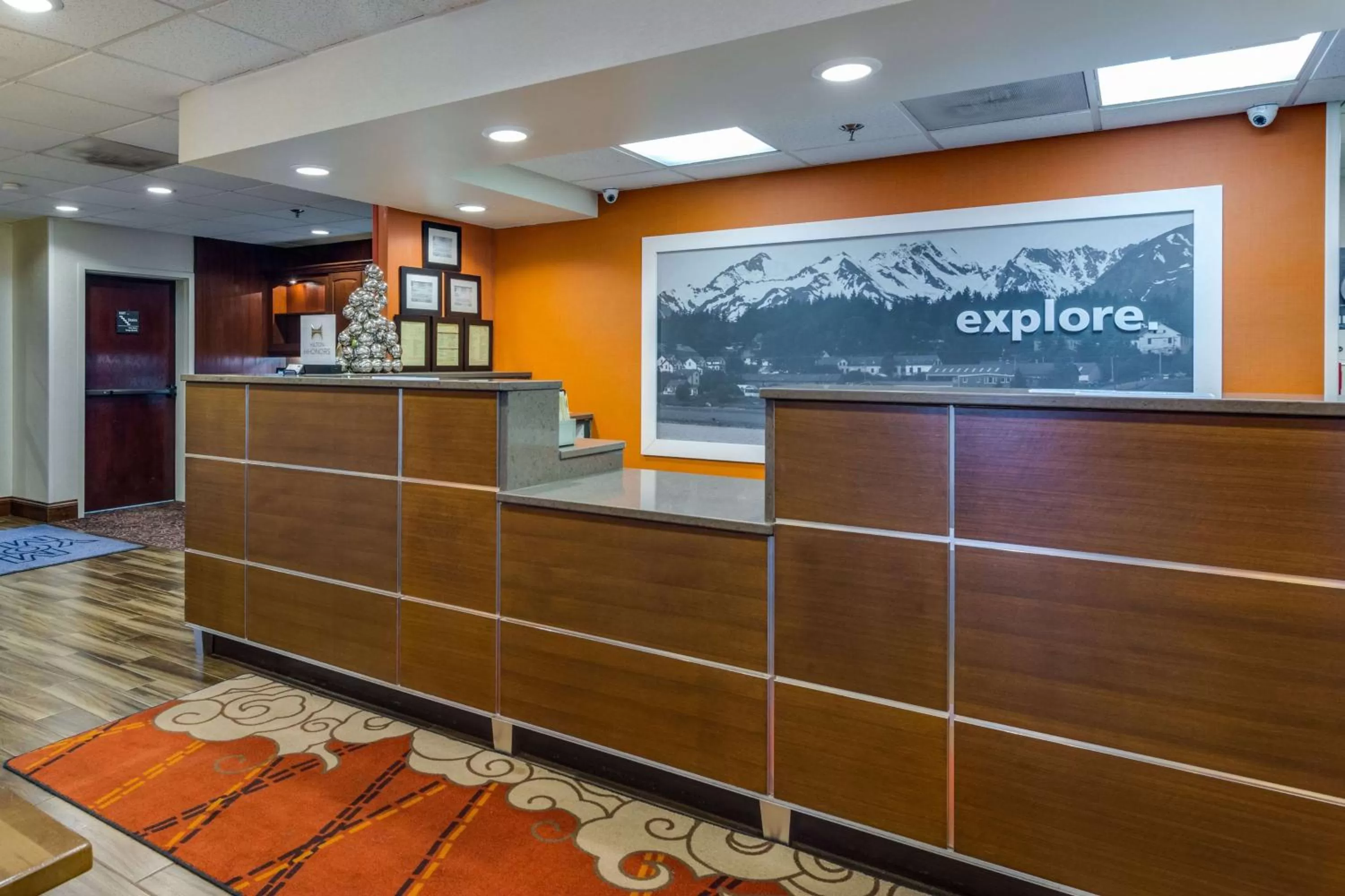 Lobby or reception in Hampton Inn Johnson City
