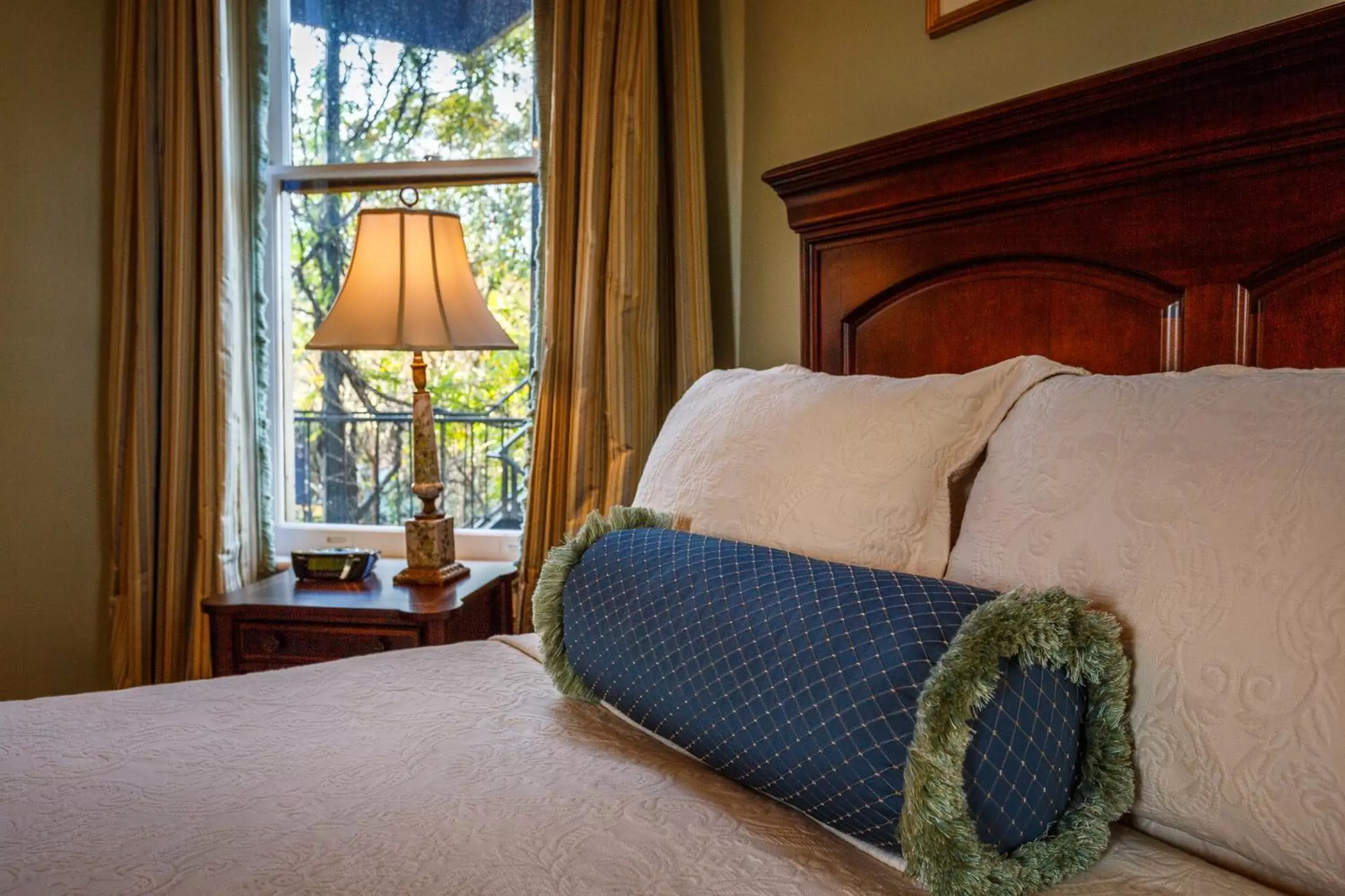 Bed in The Gastonian, Historic Inns of Savannah Collection