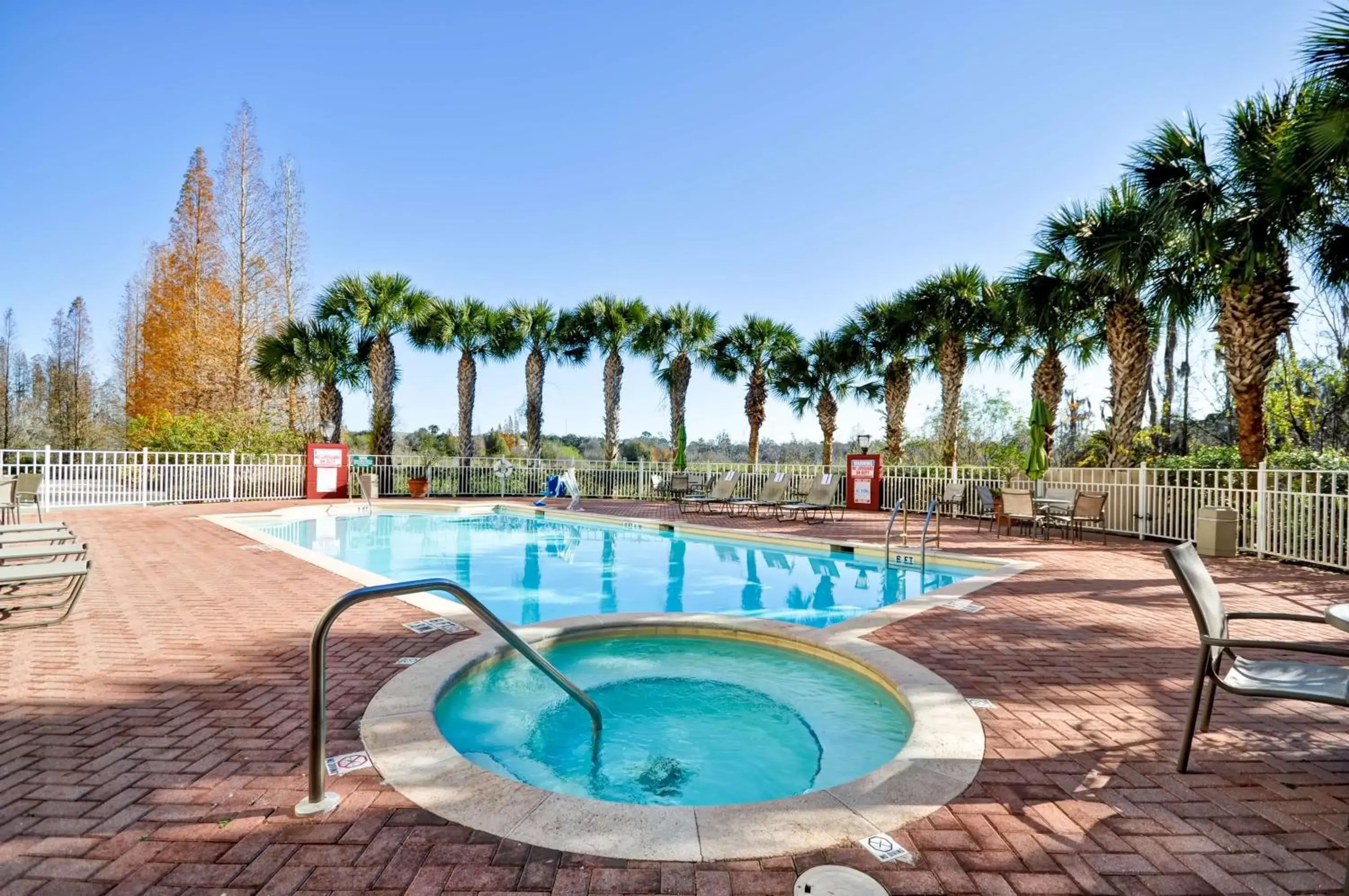 Pool view, Swimming Pool in Hilton Garden Inn Tampa North