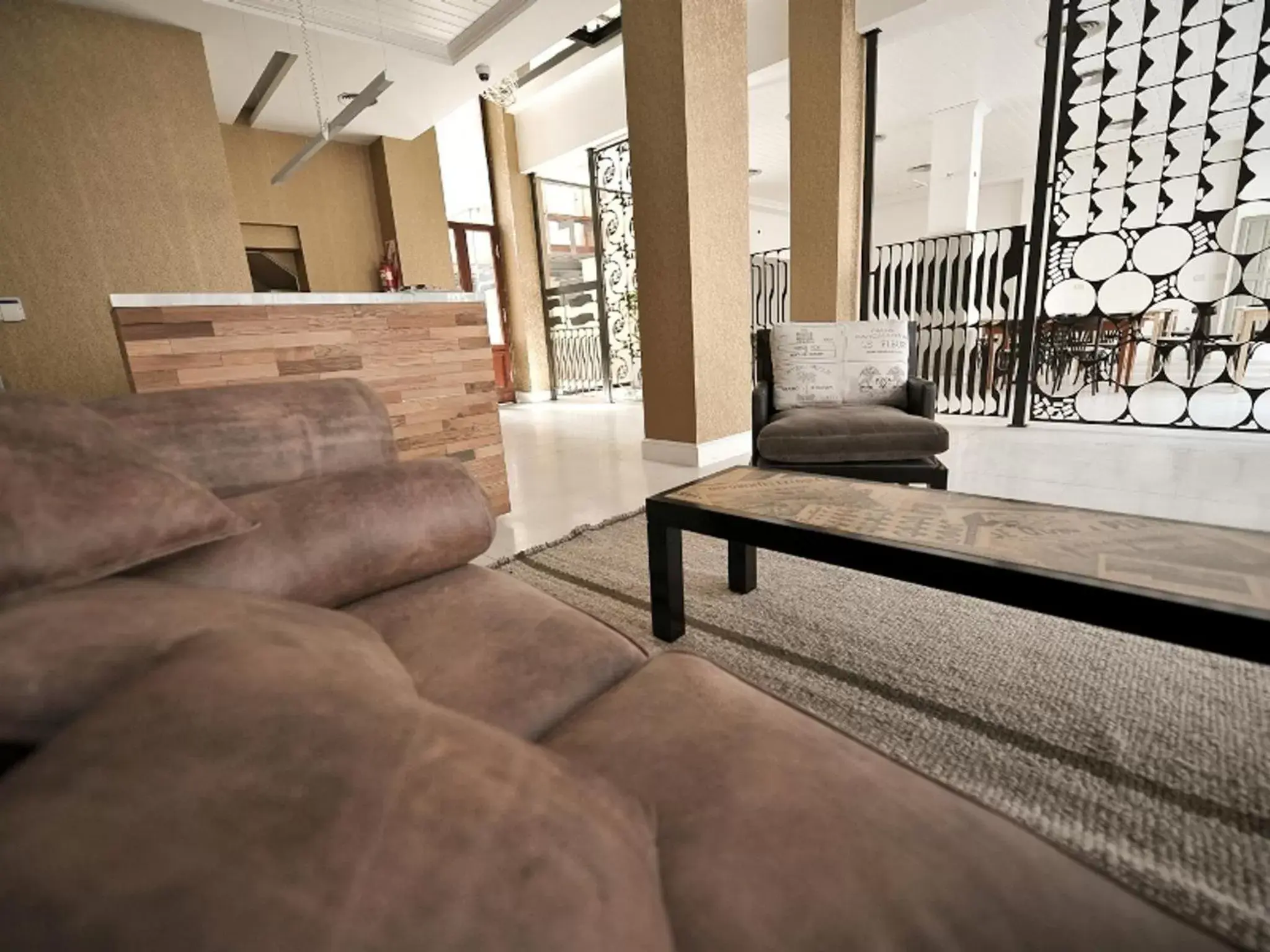 Lobby or reception, Seating Area in Patios de San Telmo