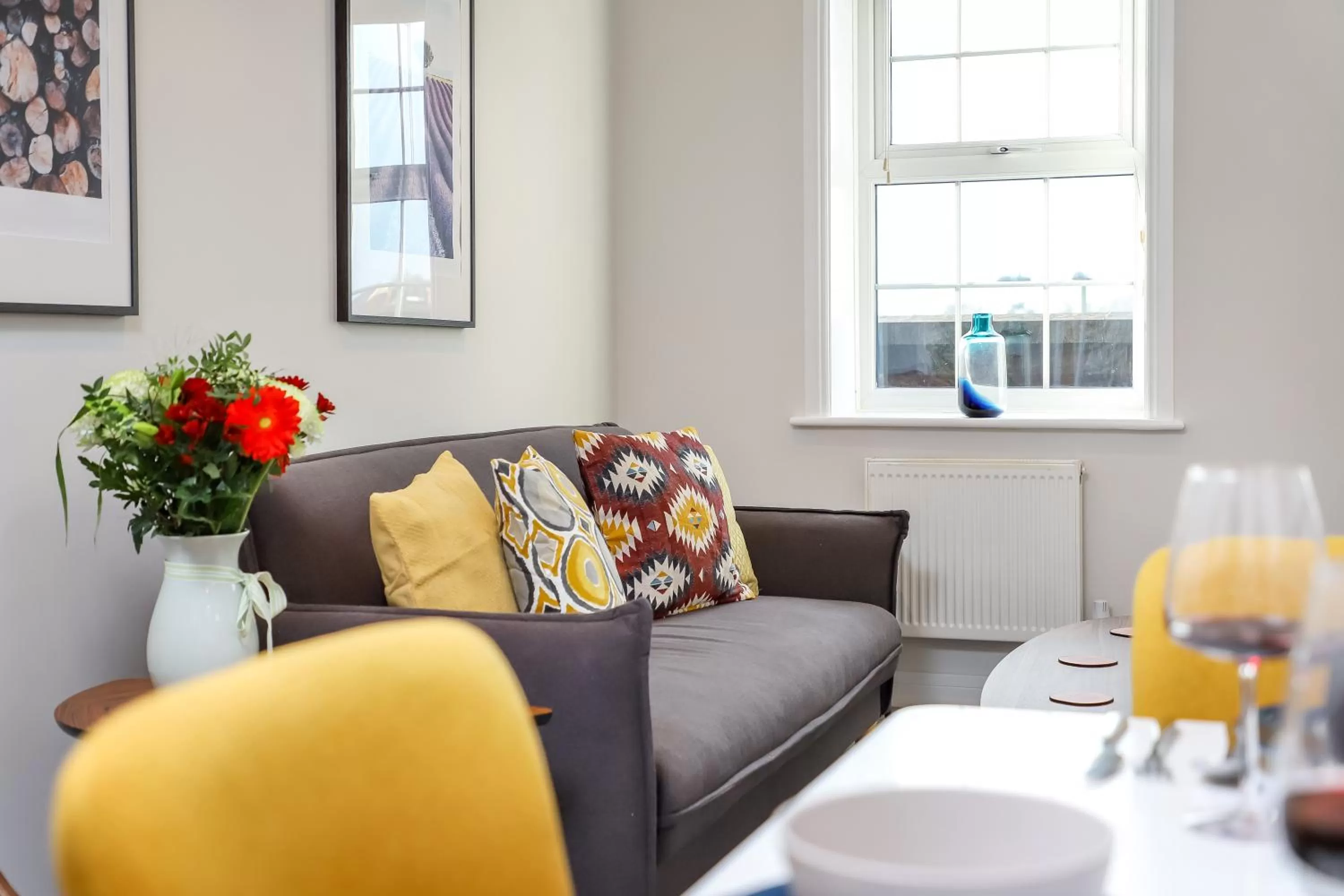 Living room in Executive Apartments