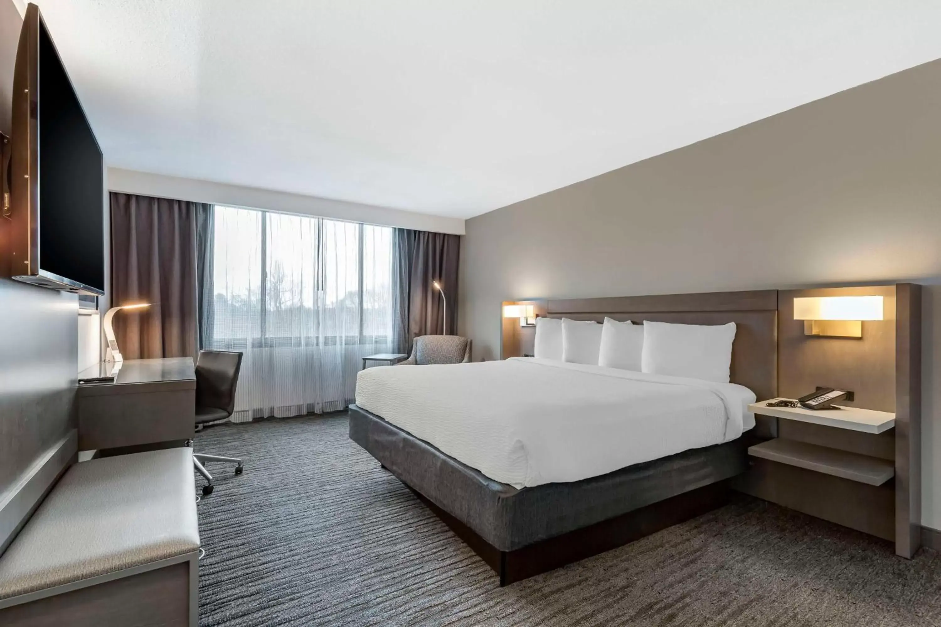 TV and multimedia, Bed in Best Western Premier Rockville Hotel & Suites