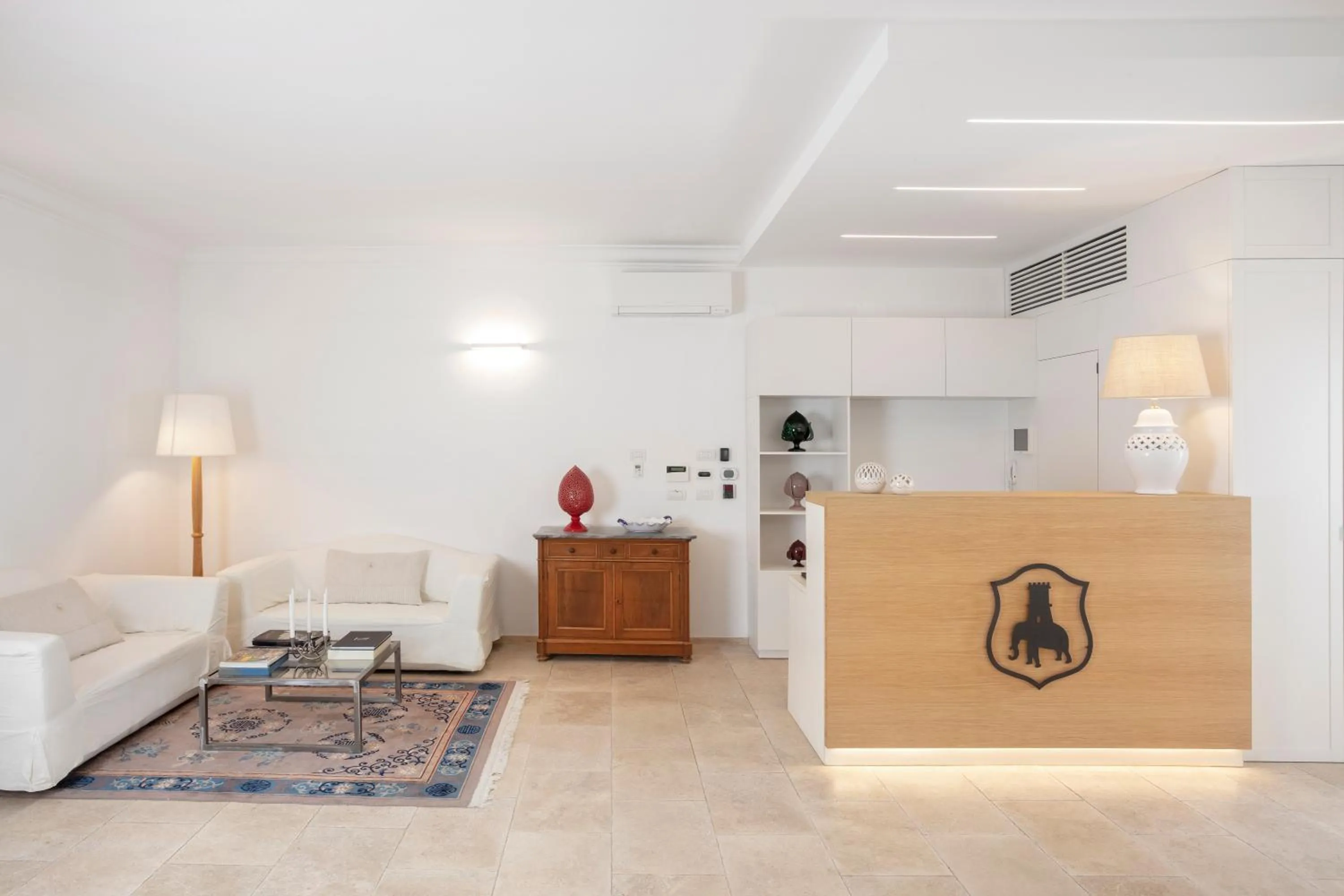 Lobby or reception in Masseria Mongiò dell'Elefante