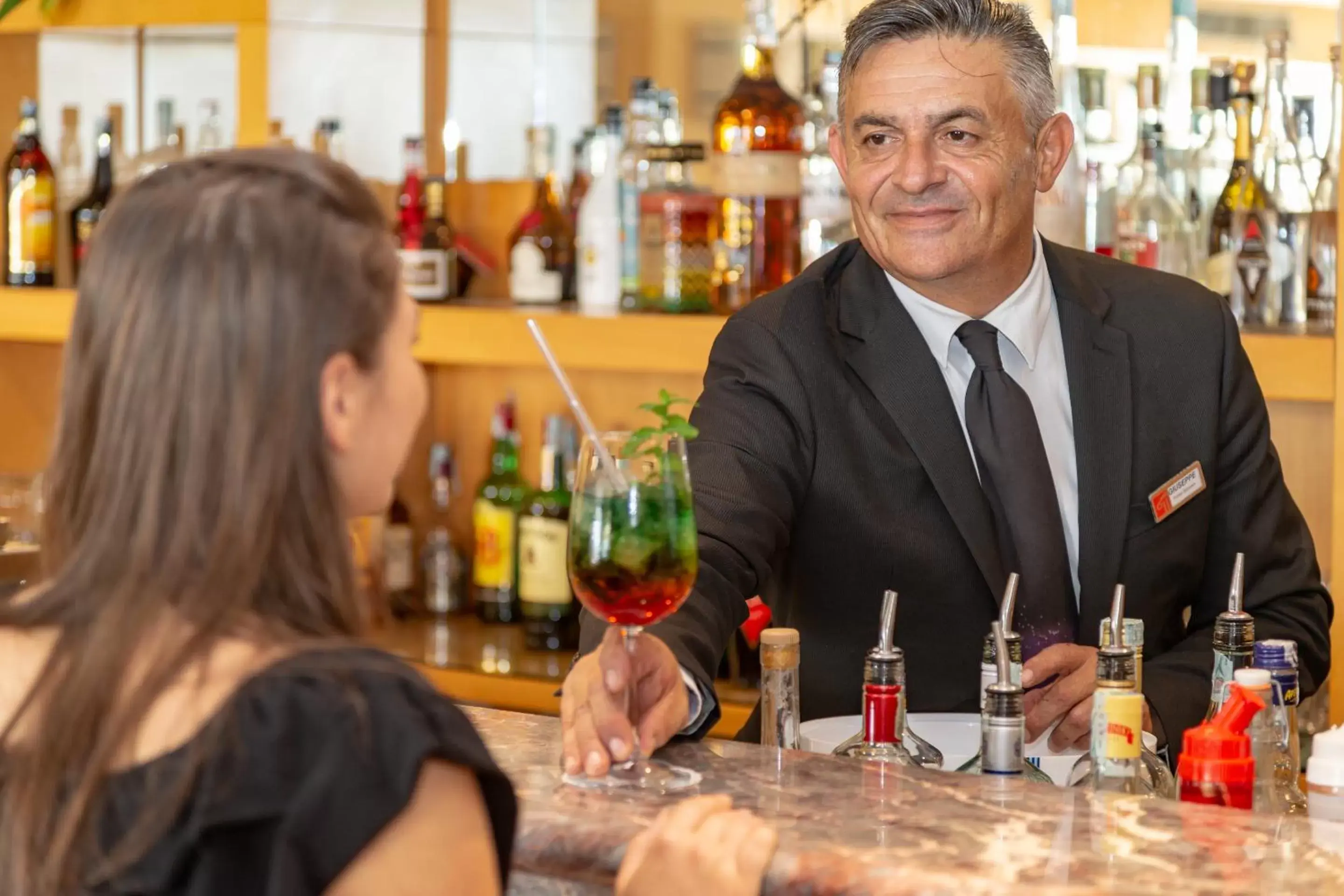 Lounge or bar in Hotel Ariston and Palazzo Santa Caterina