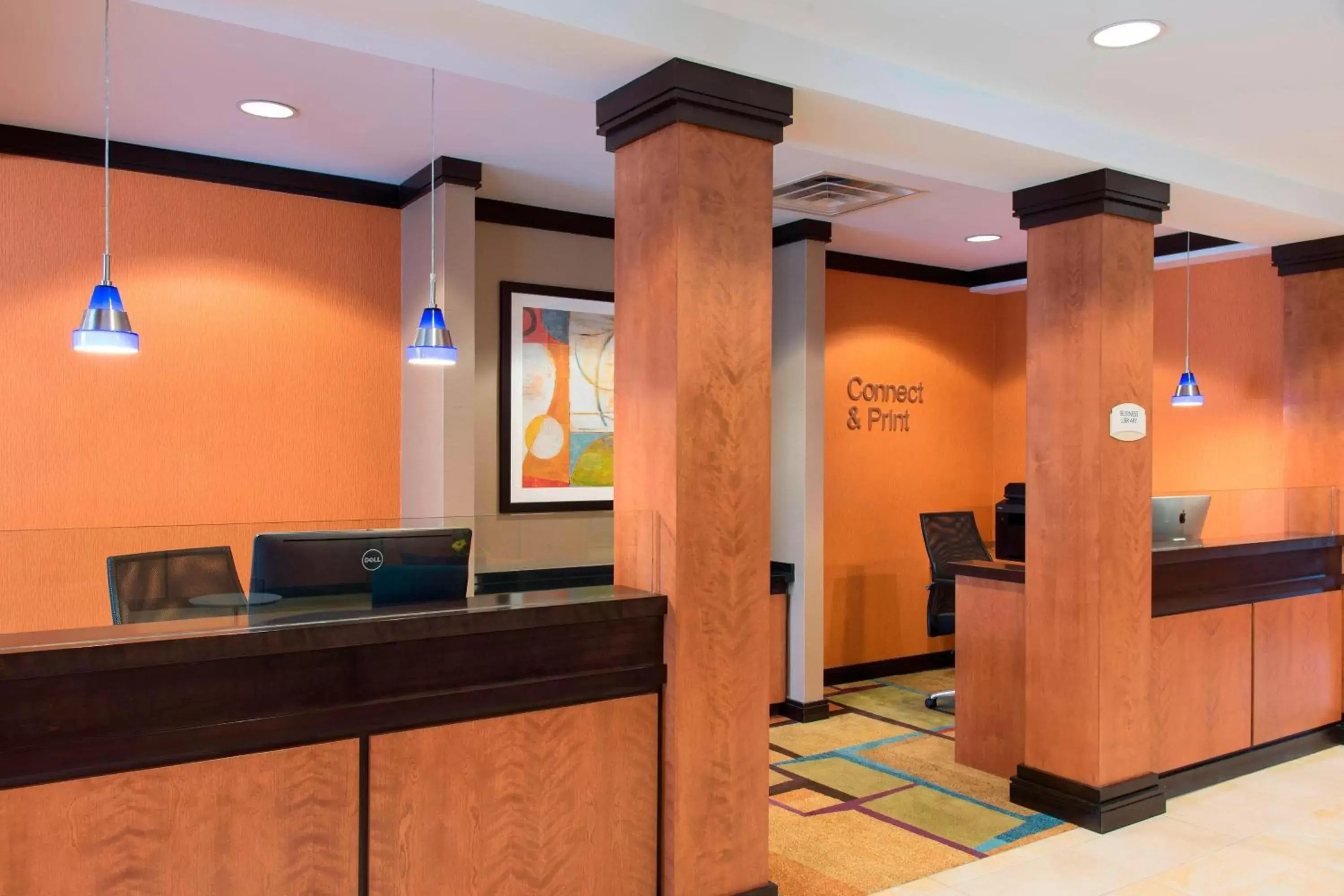 Business facilities, Lobby/Reception in Fairfield Inn & Suites by Marriott Omaha Downtown